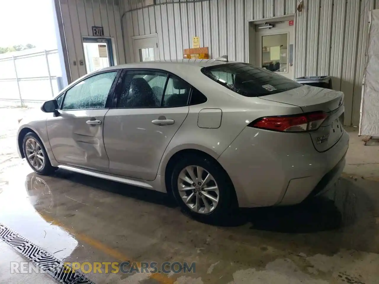 2 Photograph of a damaged car 5YFVPMAE7MP238216 TOYOTA COROLLA 2021