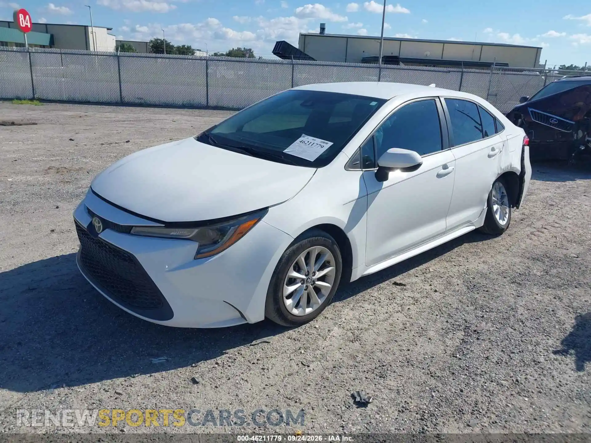 2 Photograph of a damaged car 5YFVPMAE8MP218721 TOYOTA COROLLA 2021
