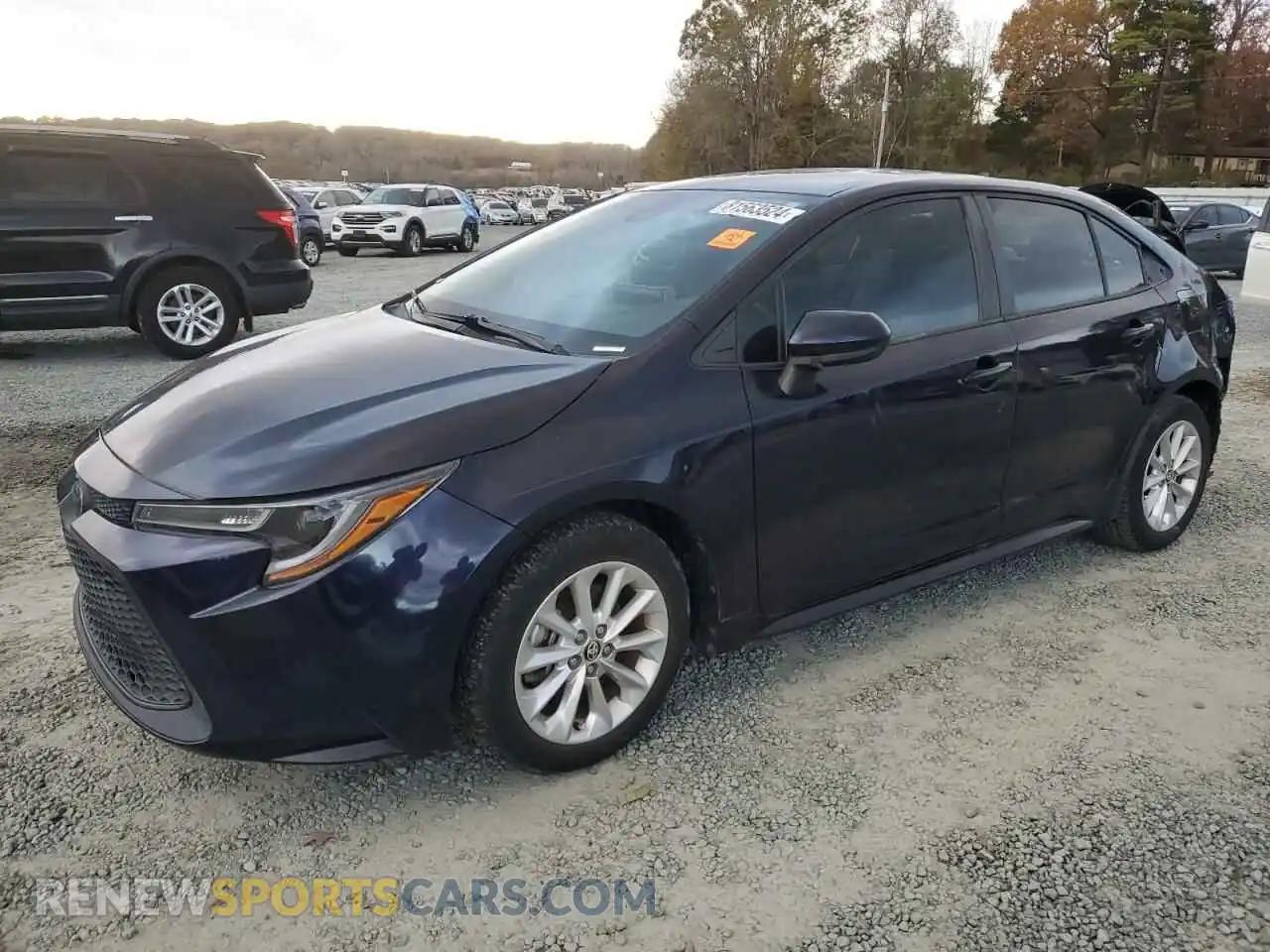 1 Photograph of a damaged car 5YFVPMAE8MP224311 TOYOTA COROLLA 2021