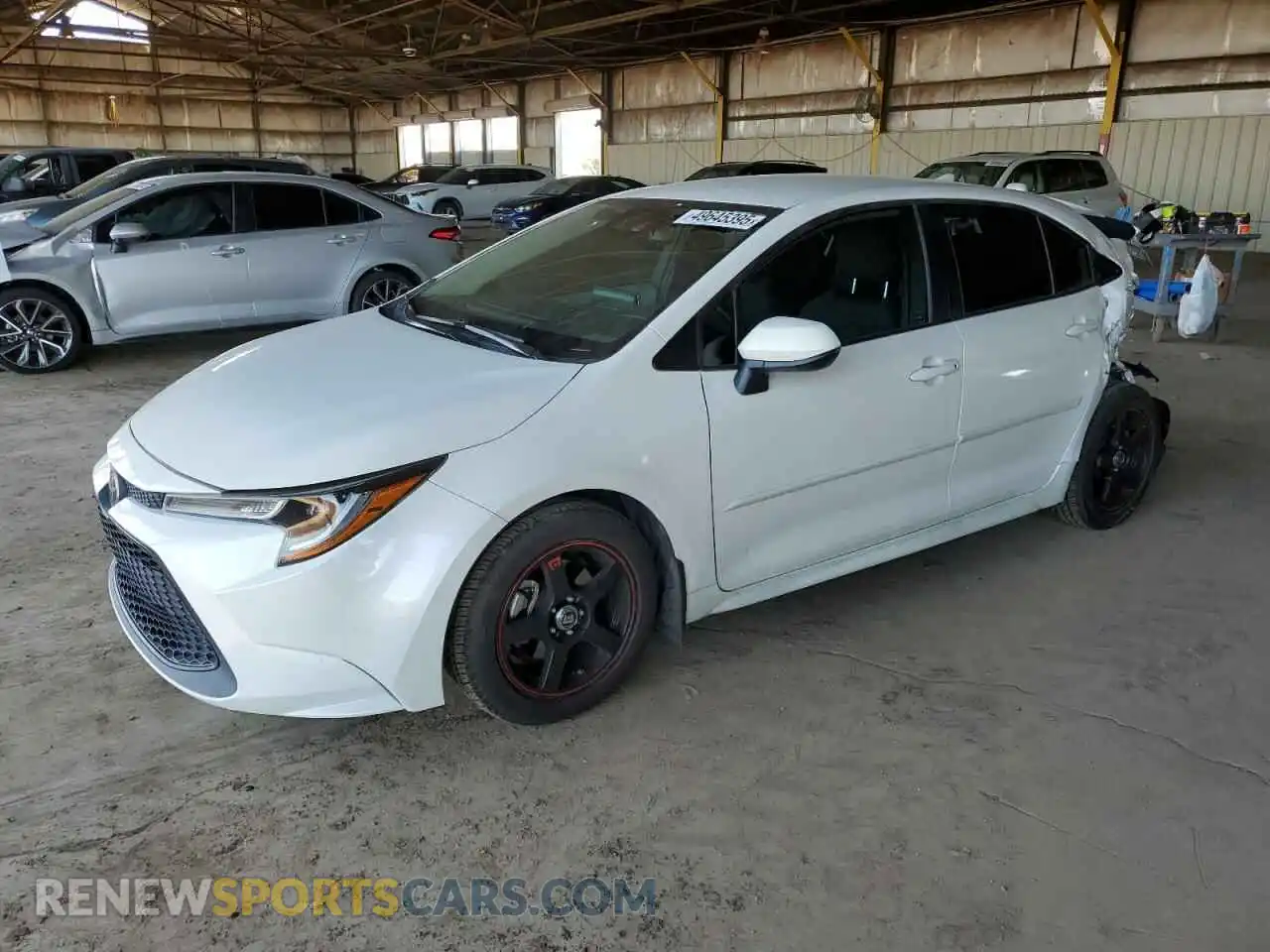 1 Photograph of a damaged car 5YFVPMAE9MP178326 TOYOTA COROLLA 2021