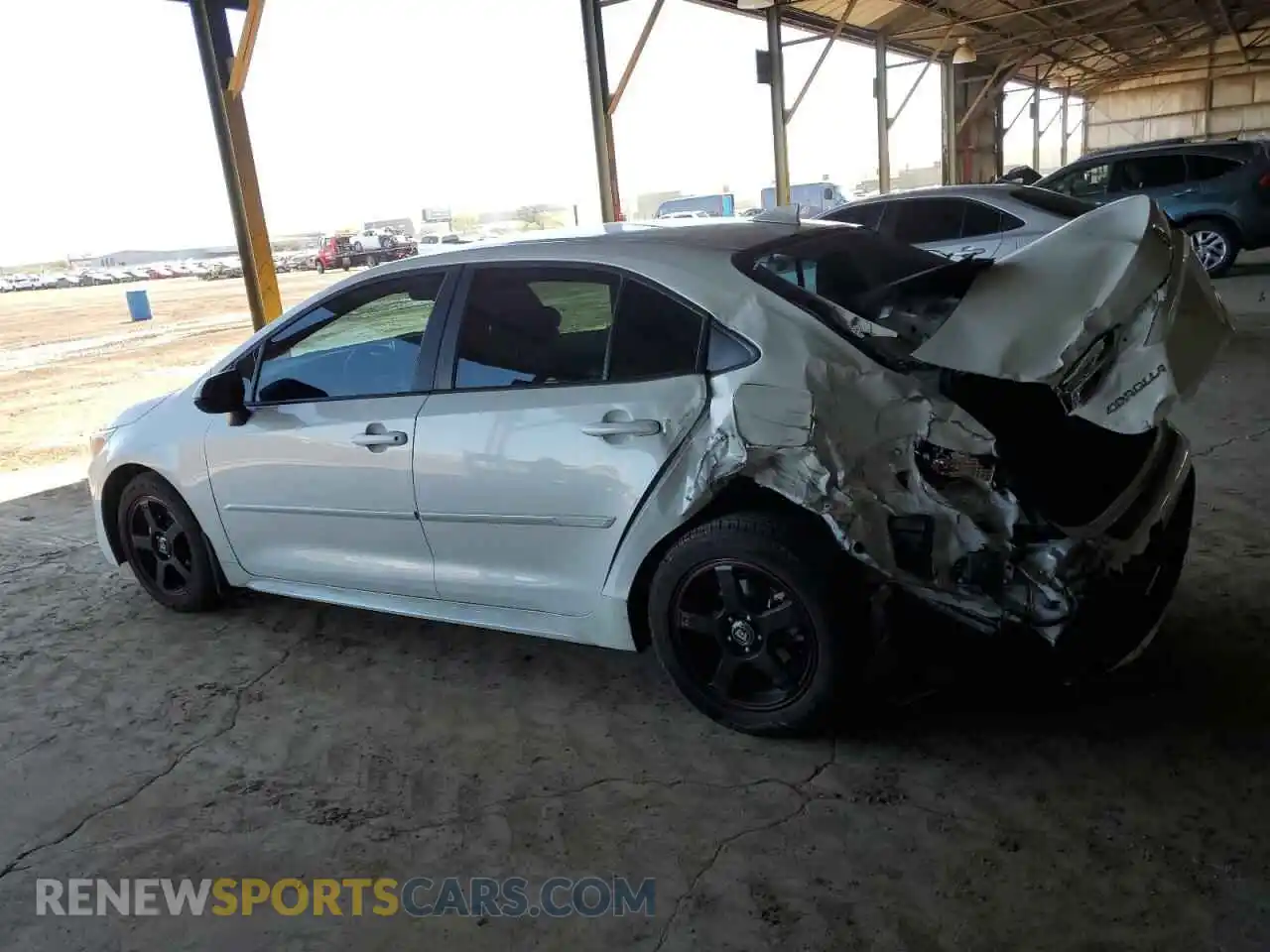 2 Photograph of a damaged car 5YFVPMAE9MP178326 TOYOTA COROLLA 2021