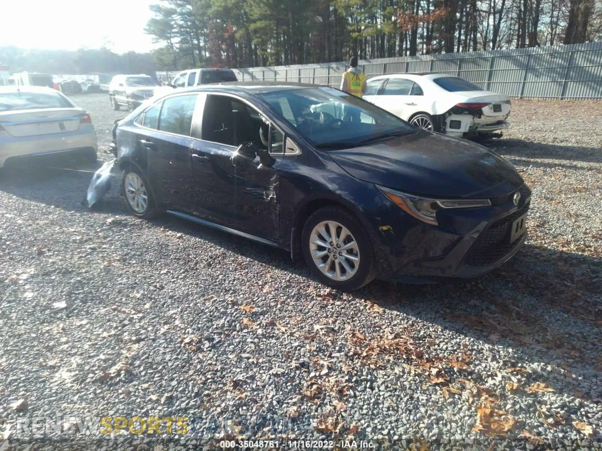 1 Photograph of a damaged car 5YFVPMAE9MP197894 TOYOTA COROLLA 2021