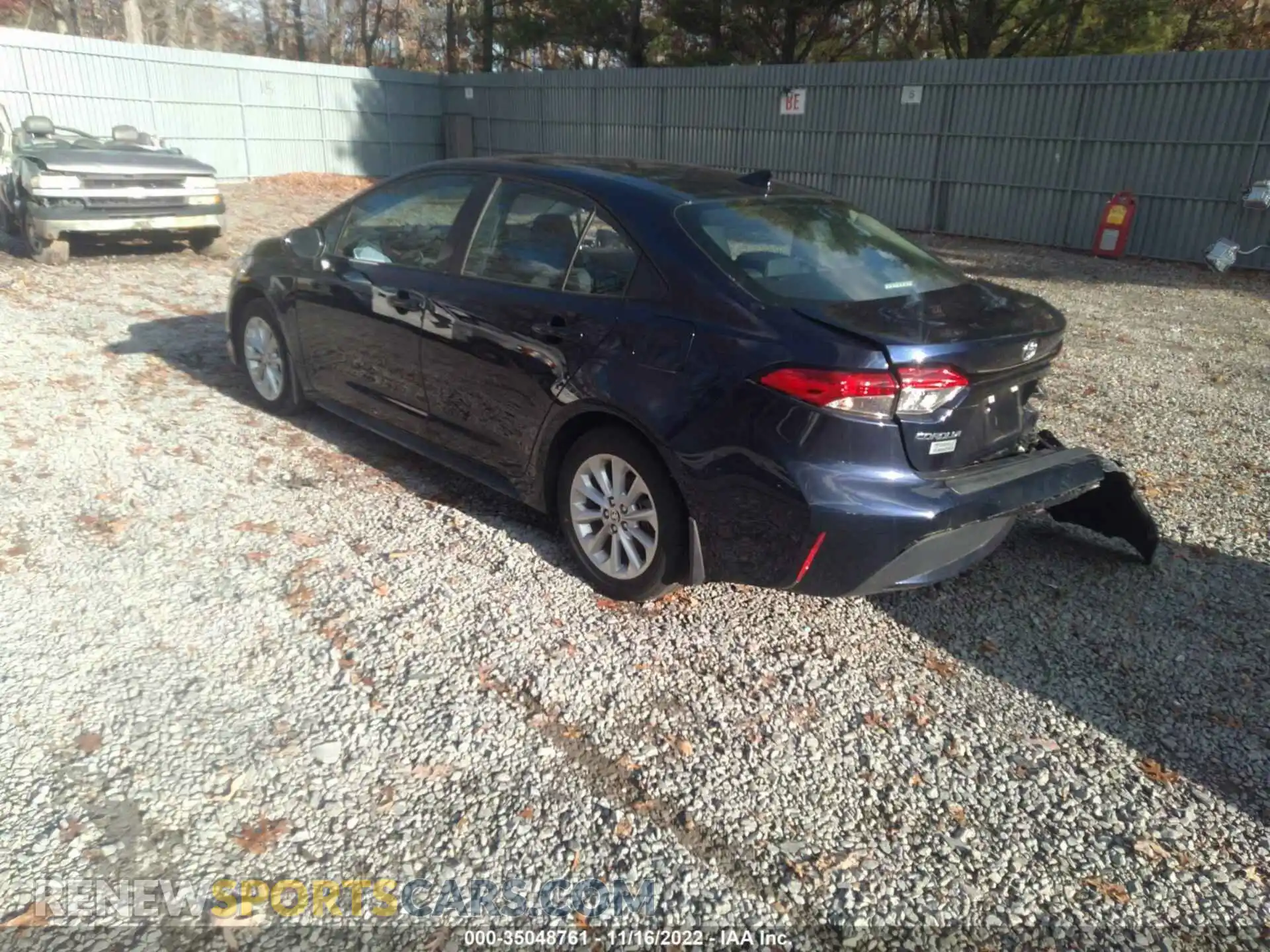 3 Photograph of a damaged car 5YFVPMAE9MP197894 TOYOTA COROLLA 2021