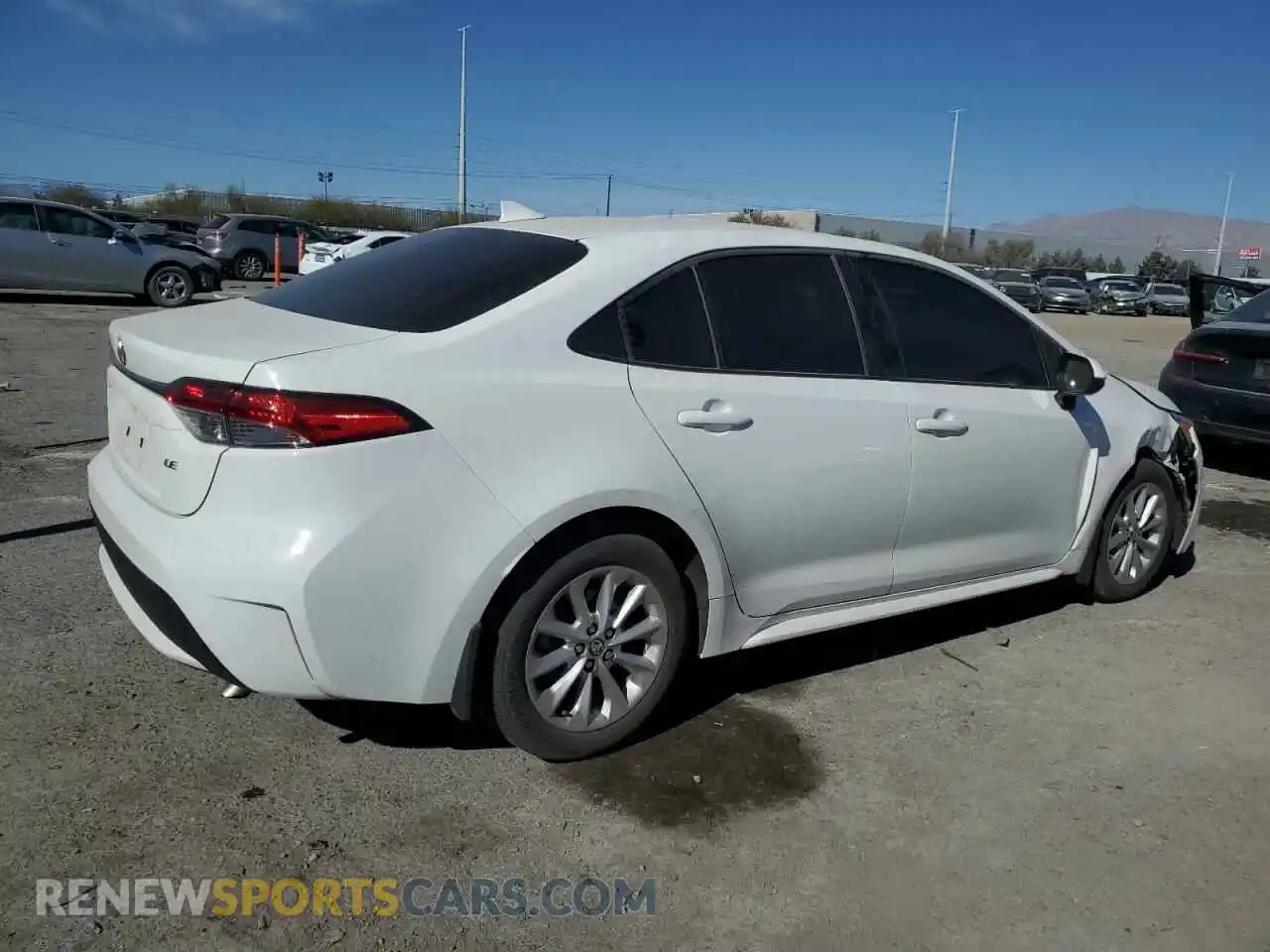 3 Photograph of a damaged car 5YFVPMAE9MP209798 TOYOTA COROLLA 2021