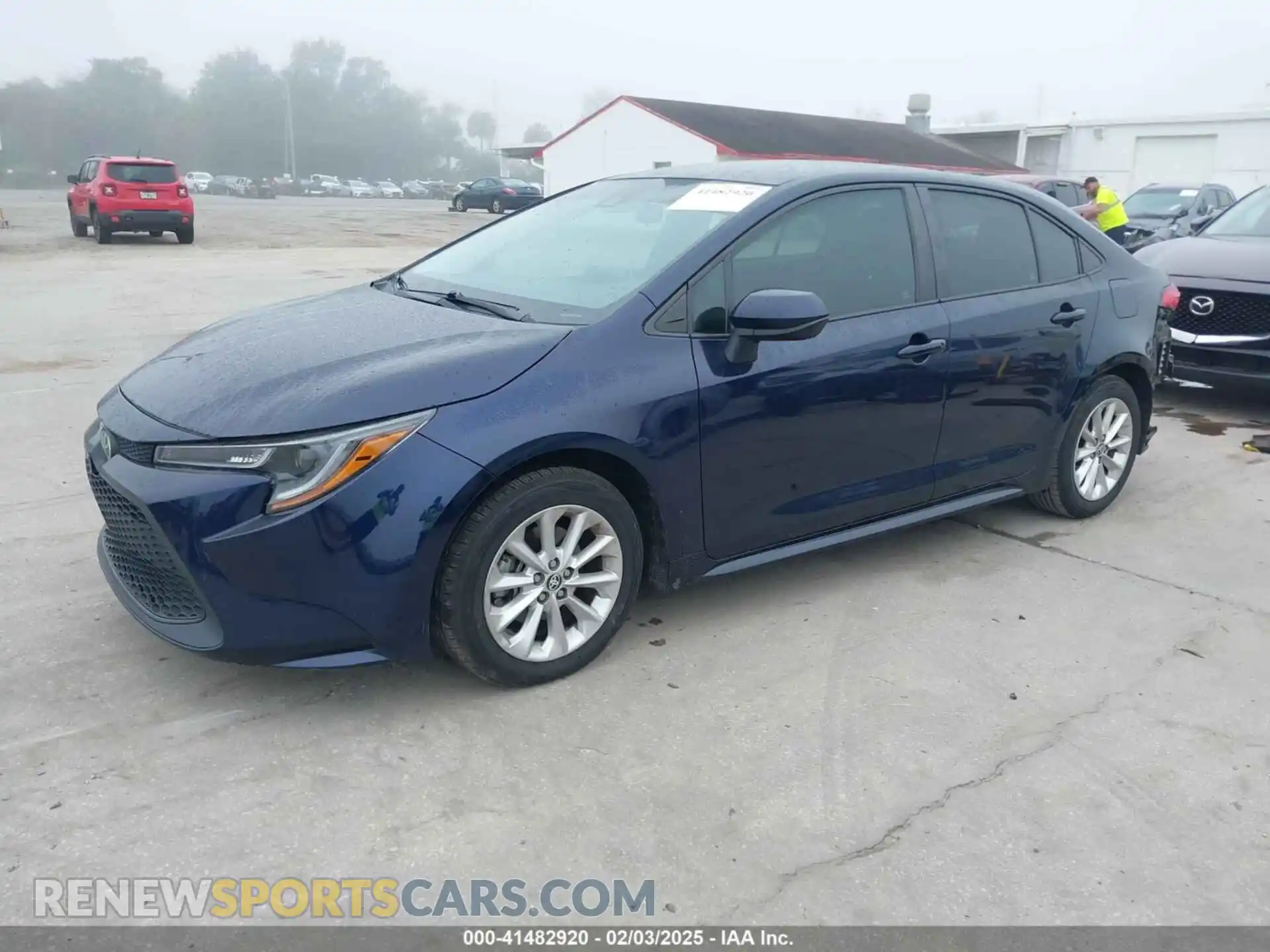 2 Photograph of a damaged car 5YFVPMAE9MP215567 TOYOTA COROLLA 2021