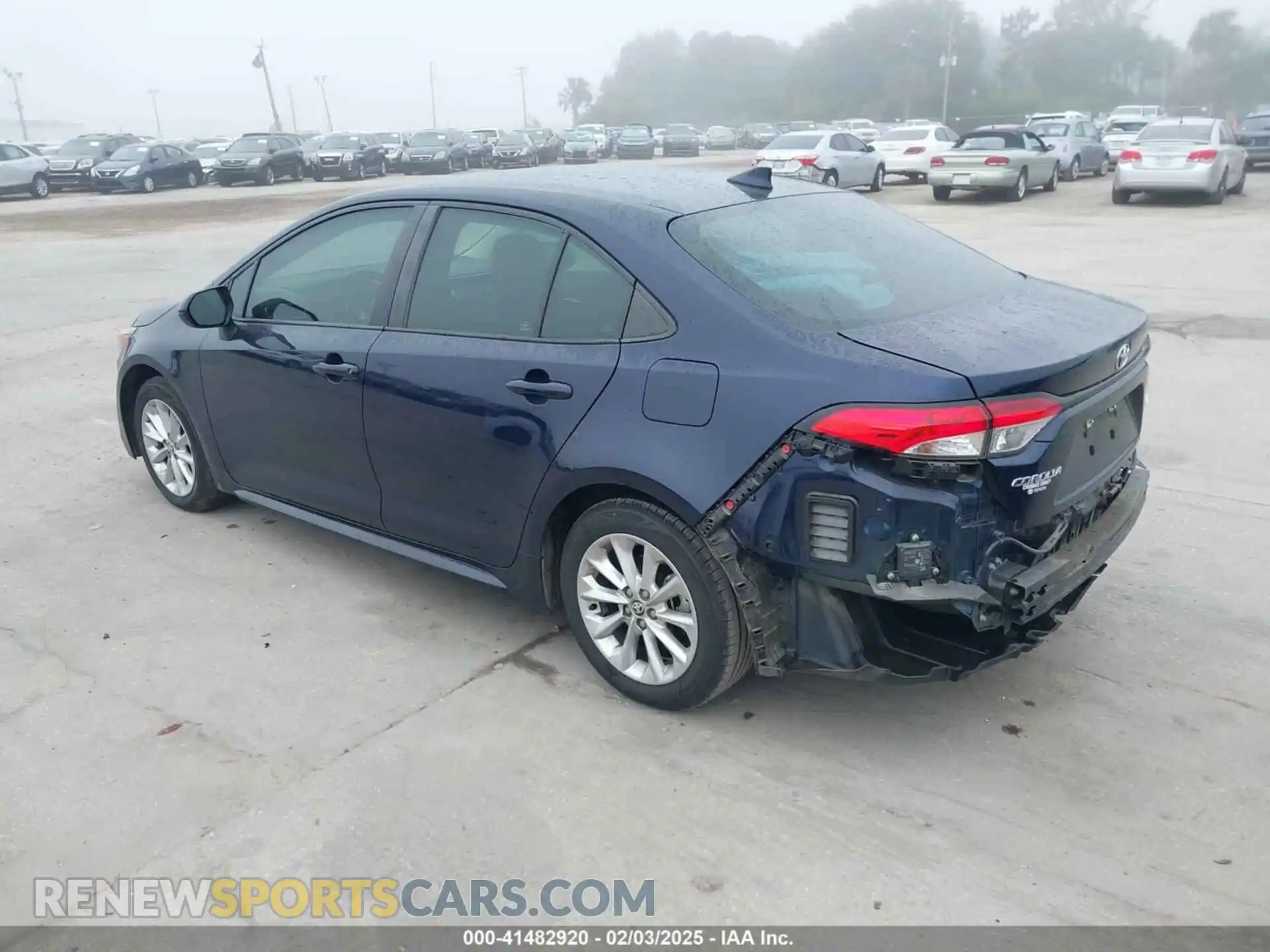 3 Photograph of a damaged car 5YFVPMAE9MP215567 TOYOTA COROLLA 2021