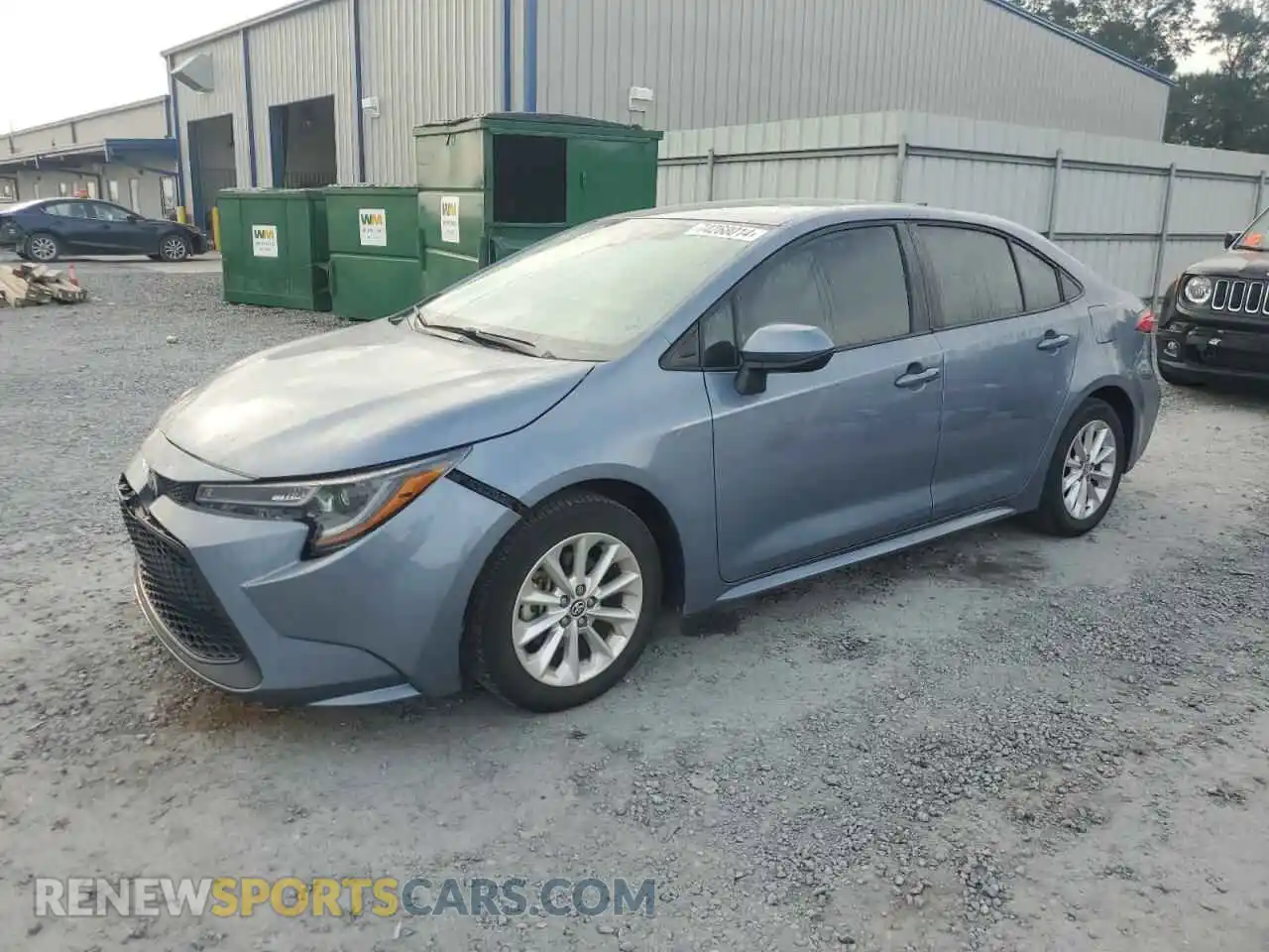 1 Photograph of a damaged car 5YFVPMAE9MP270505 TOYOTA COROLLA 2021