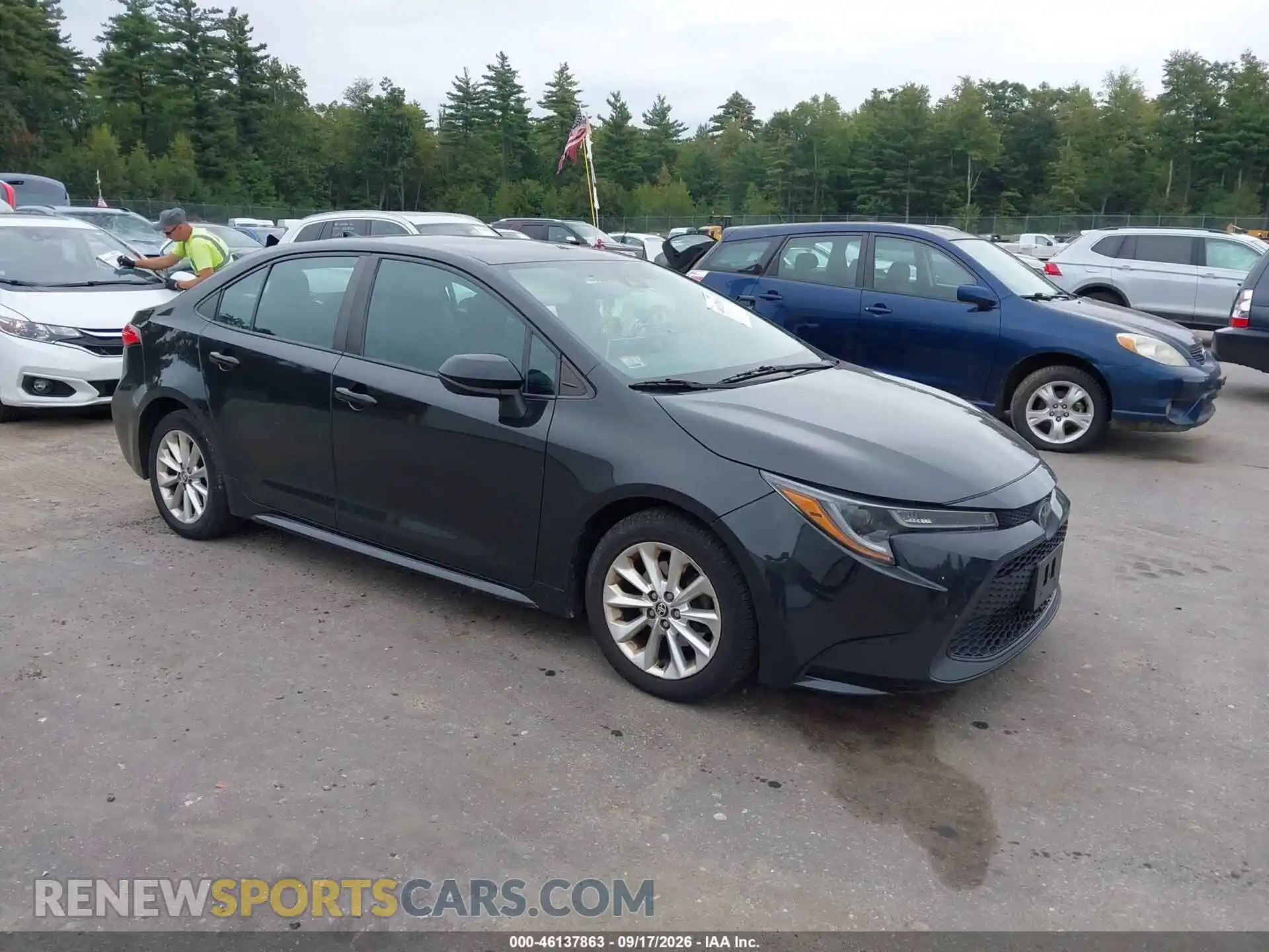 1 Photograph of a damaged car 5YFVPMAEXMP158926 TOYOTA COROLLA 2021