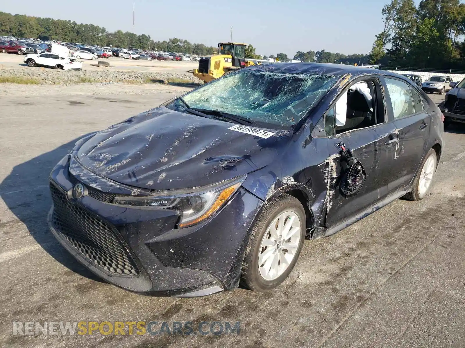 2 Photograph of a damaged car 5YFVPMAEXMP177895 TOYOTA COROLLA 2021