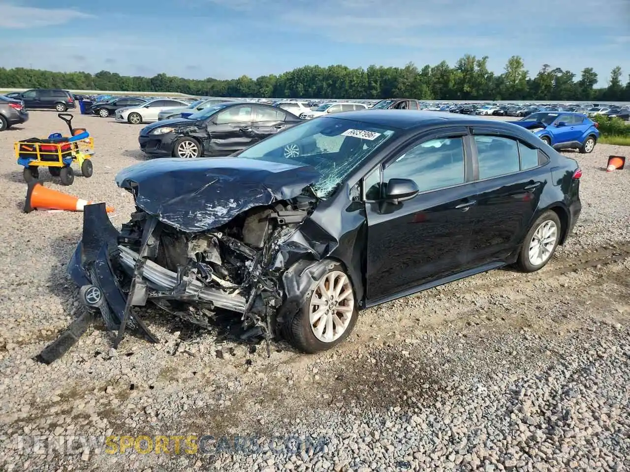 1 Photograph of a damaged car 5YFVPMAEXMP245869 TOYOTA COROLLA 2021