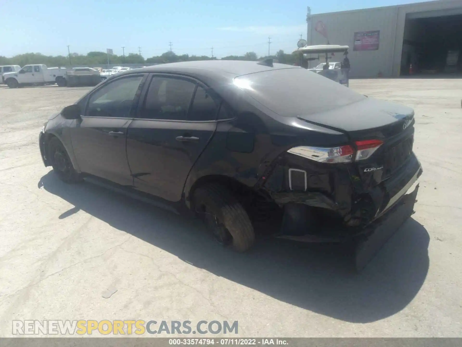 3 fotografías del automóvil dañado JTDDPMAE1MJ121442 TOYOTA COROLLA 2021