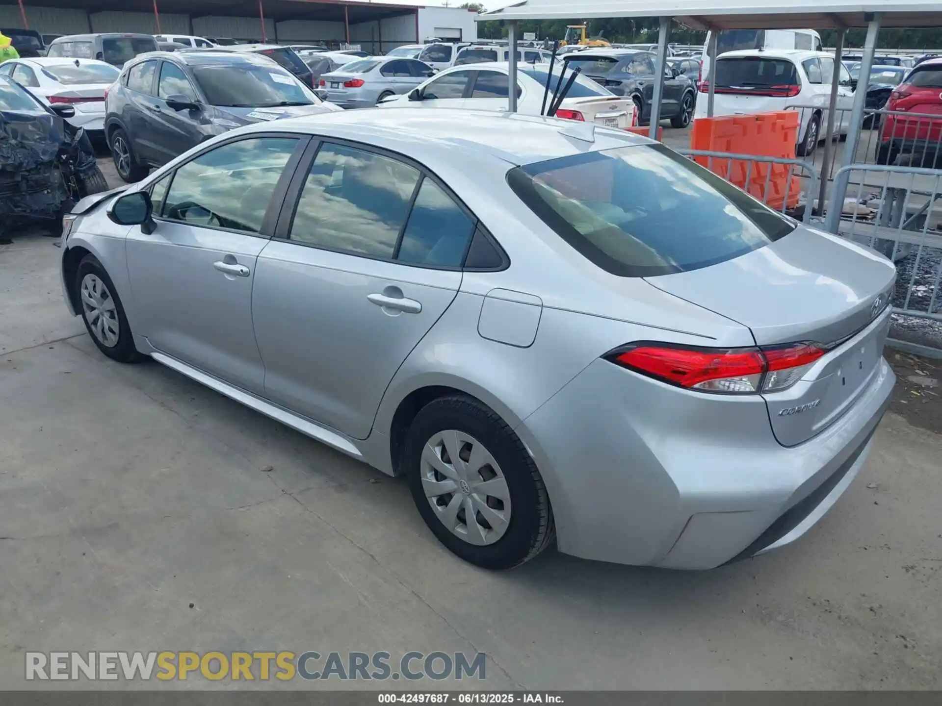 3 Photograph of a damaged car JTDDPMAE1MJ136765 TOYOTA COROLLA 2021