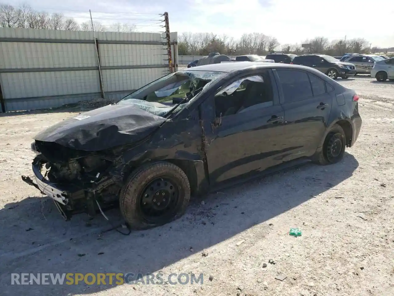1 Photograph of a damaged car JTDDPMAE2MJ123605 TOYOTA COROLLA 2021