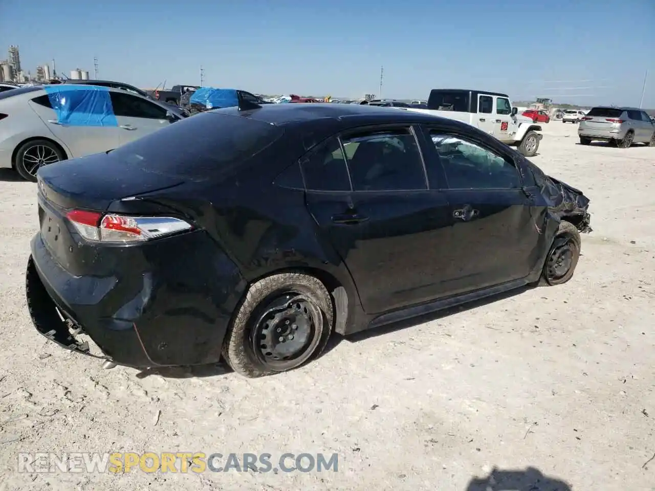 3 Photograph of a damaged car JTDDPMAE2MJ123605 TOYOTA COROLLA 2021