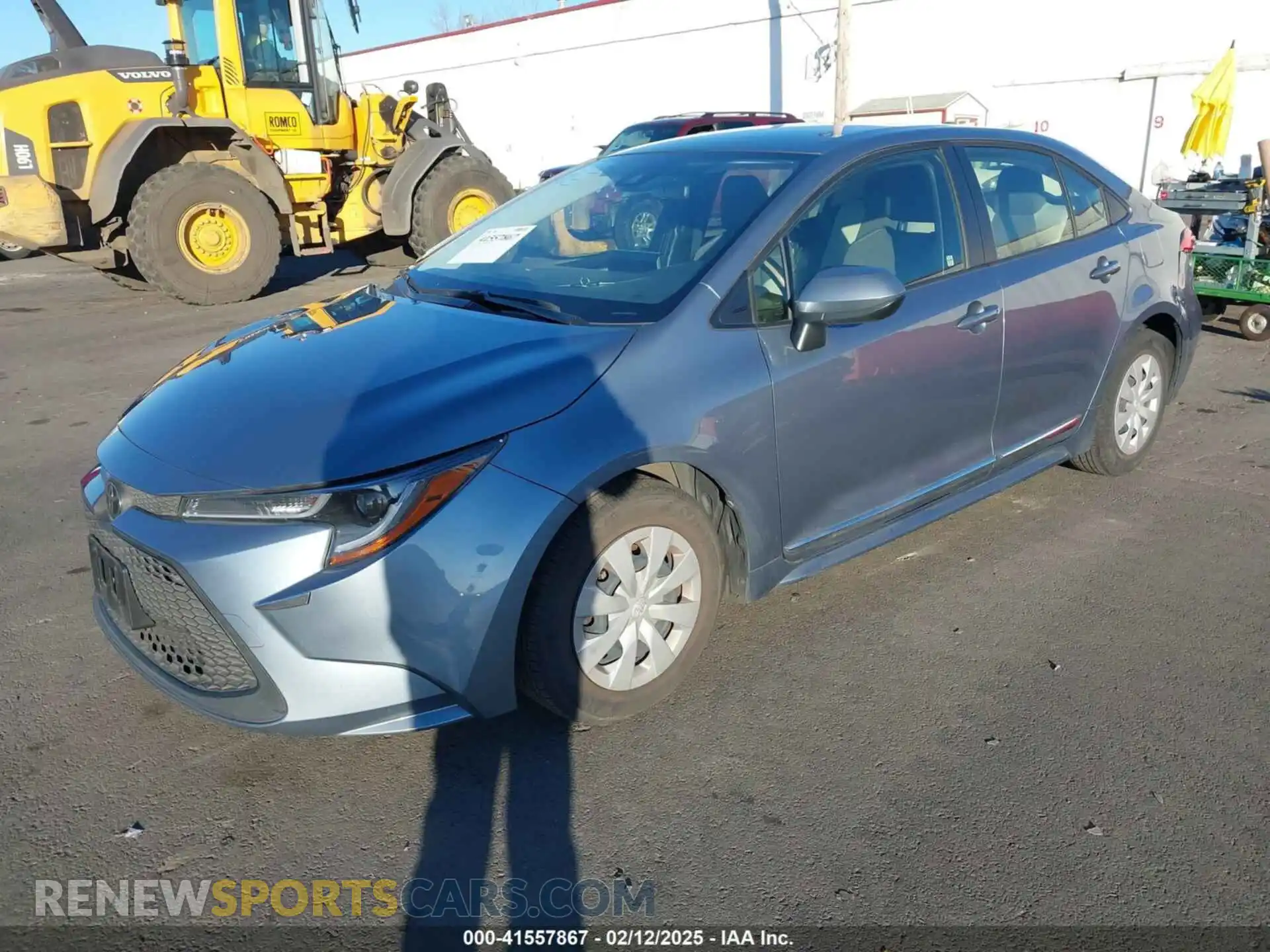 2 Photograph of a damaged car JTDDPMAE2MJ158287 TOYOTA COROLLA 2021