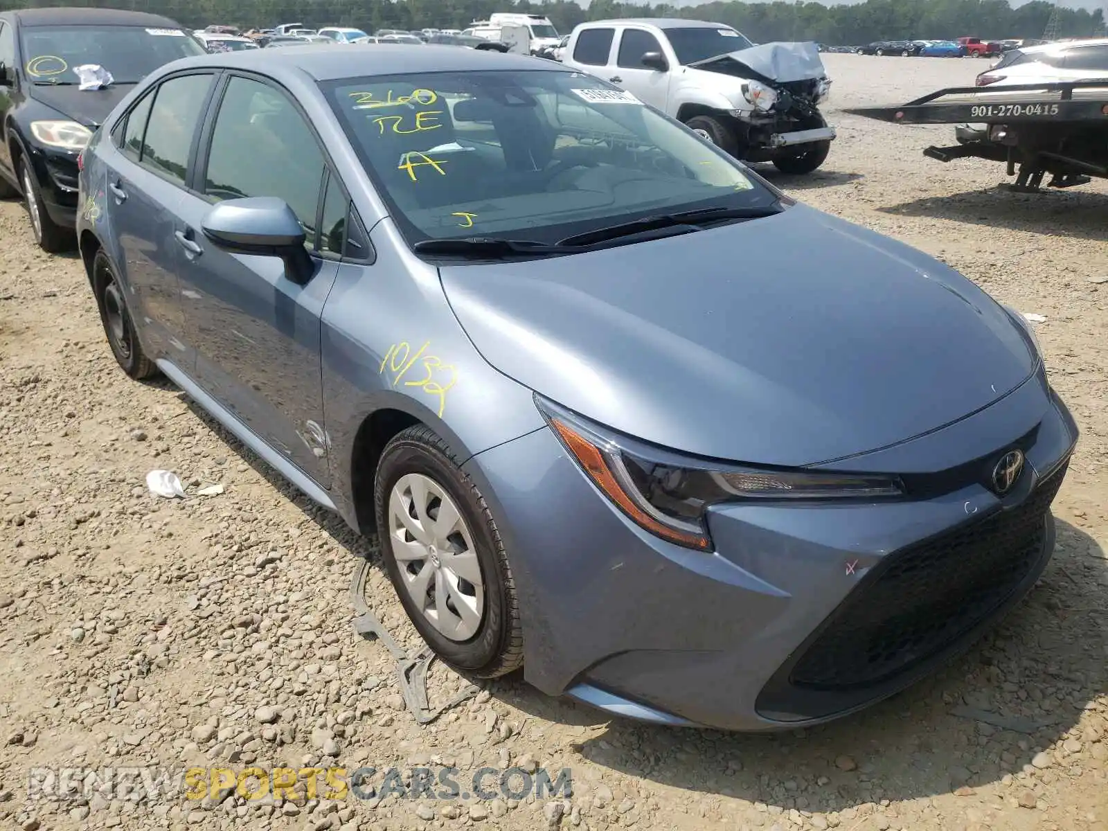 1 Фотография поврежденного автомобиля JTDDPMAE3MJ150473 TOYOTA COROLLA 2021