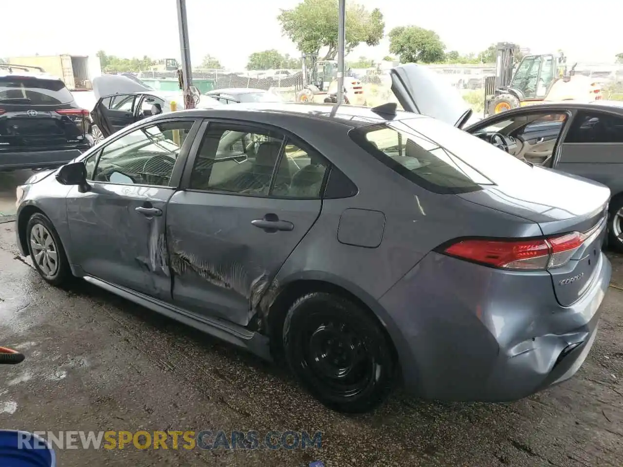2 Photograph of a damaged car JTDDPMAE4MJ174541 TOYOTA COROLLA 2021
