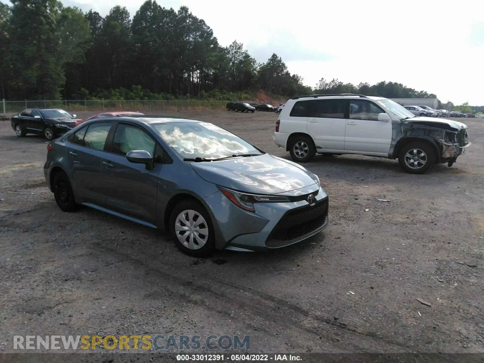 1 Photograph of a damaged car JTDDPMAE6MJ135045 TOYOTA COROLLA 2021