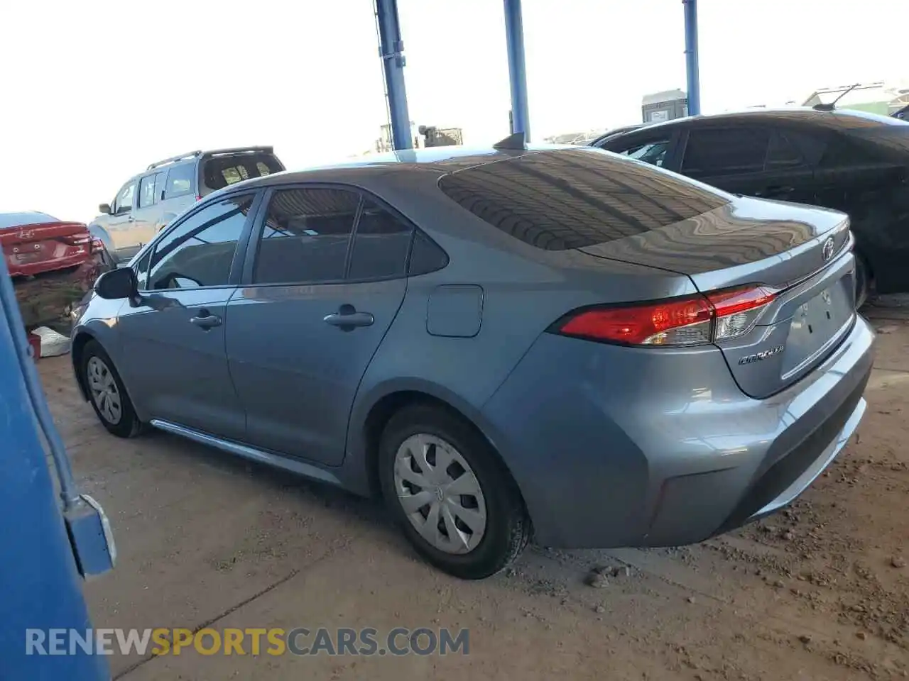 2 Photograph of a damaged car JTDDPMAE7MJ126094 TOYOTA COROLLA 2021