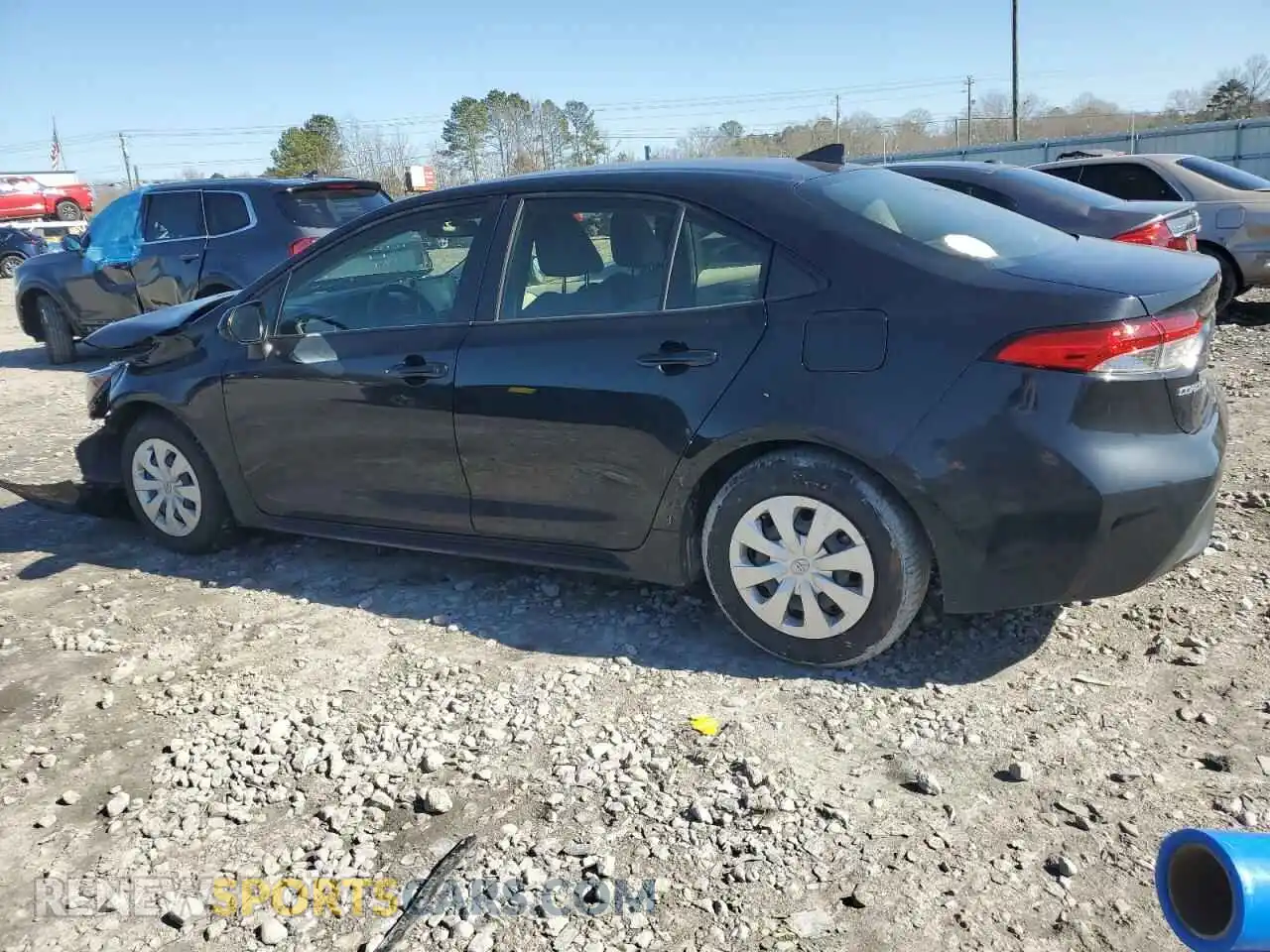2 Photograph of a damaged car JTDDPMAEXMJ146209 TOYOTA COROLLA 2021