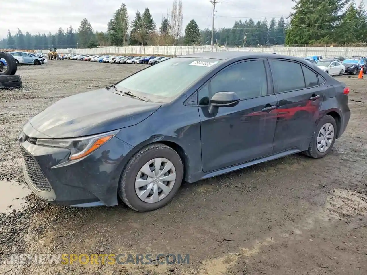 1 Photograph of a damaged car JTDDPMAEXMJ146744 TOYOTA COROLLA 2021