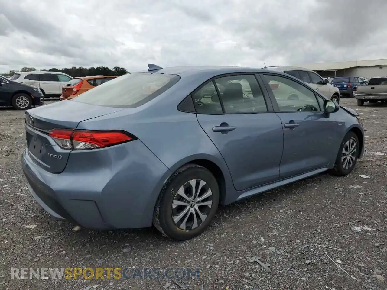 3 Photograph of a damaged car JTDEAMDE1MJ014859 TOYOTA COROLLA 2021
