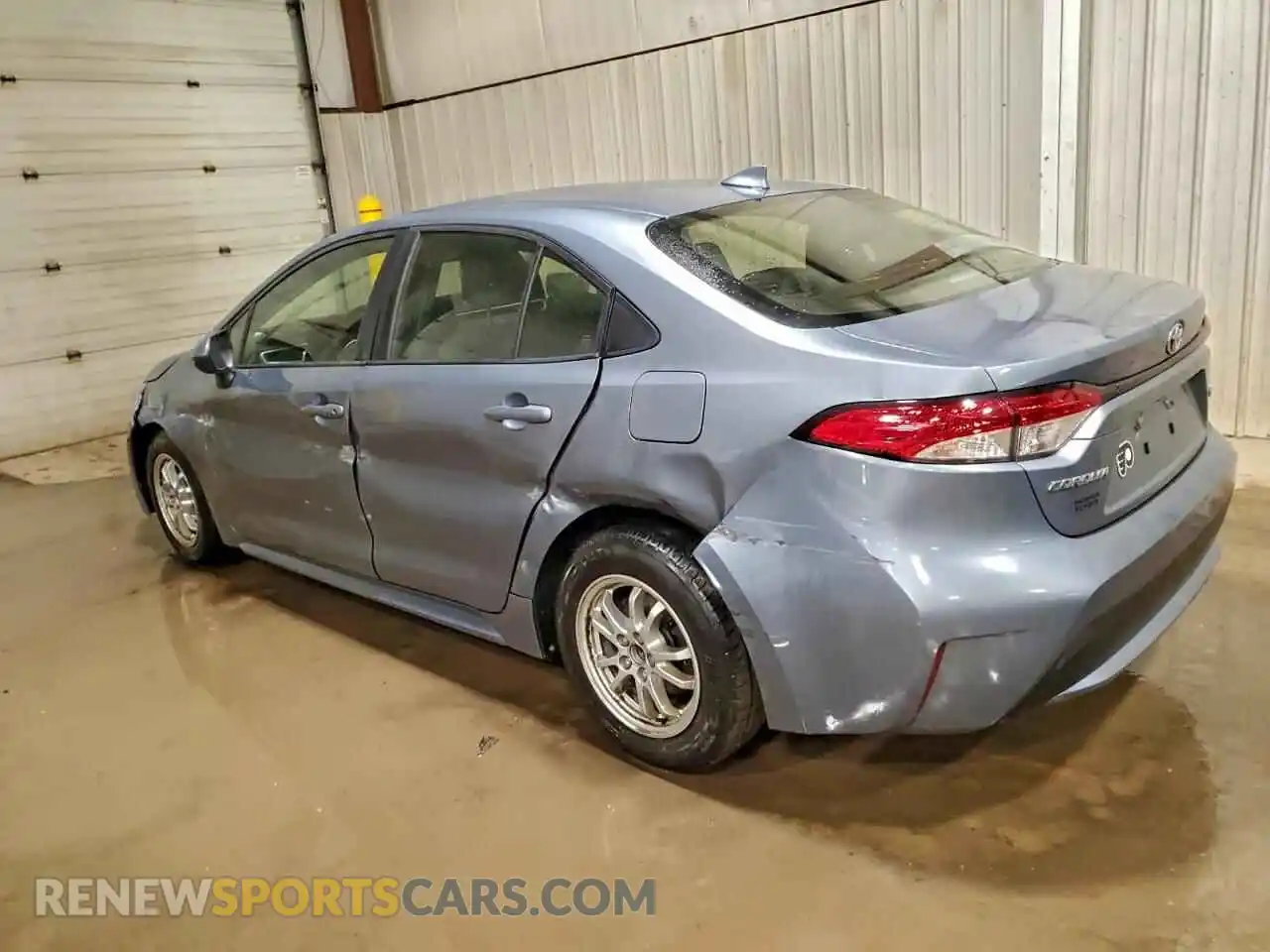2 Photograph of a damaged car JTDEAMDE1MJ017907 TOYOTA COROLLA 2021