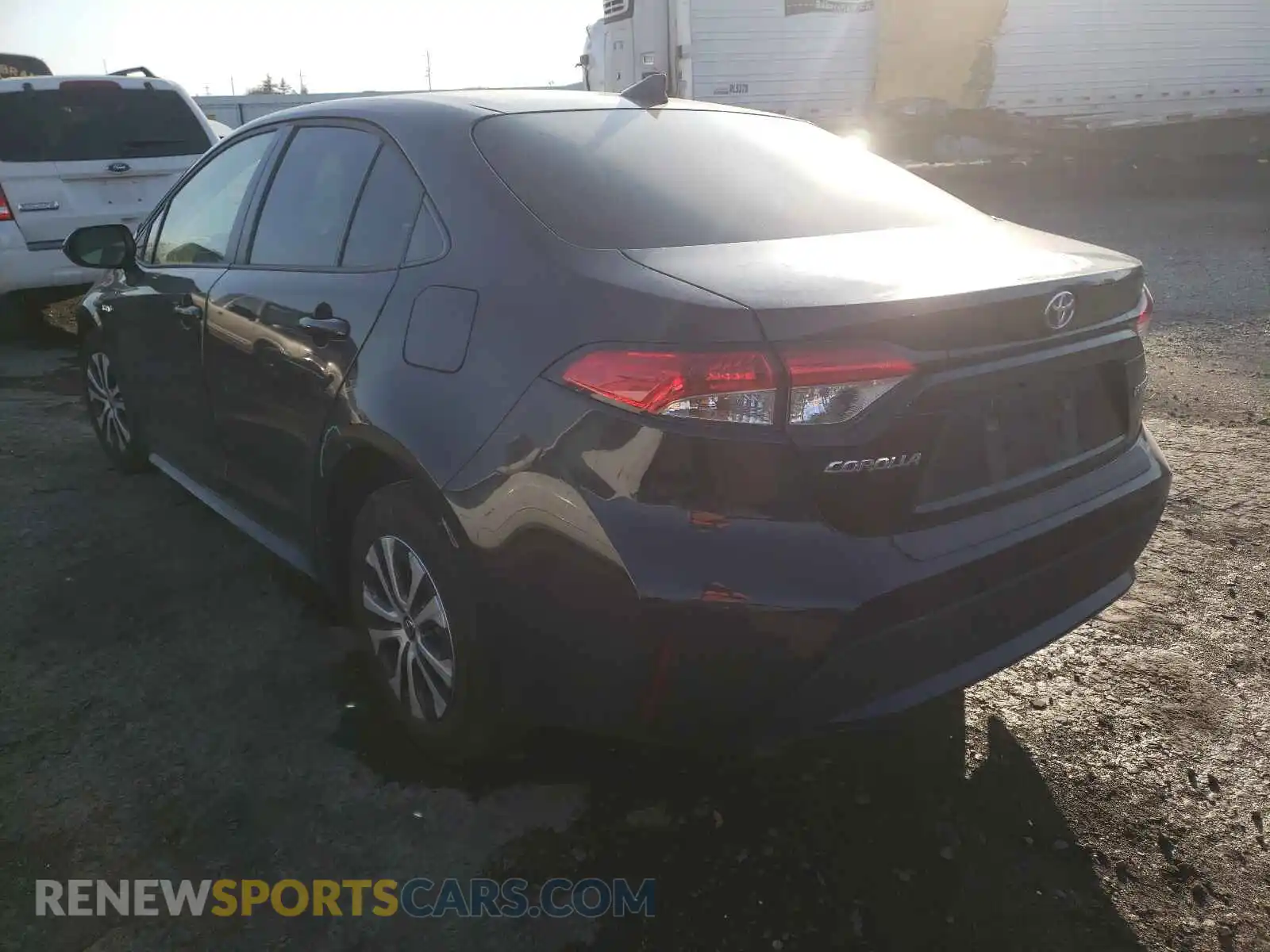3 Photograph of a damaged car JTDEAMDE2MJ016538 TOYOTA COROLLA 2021