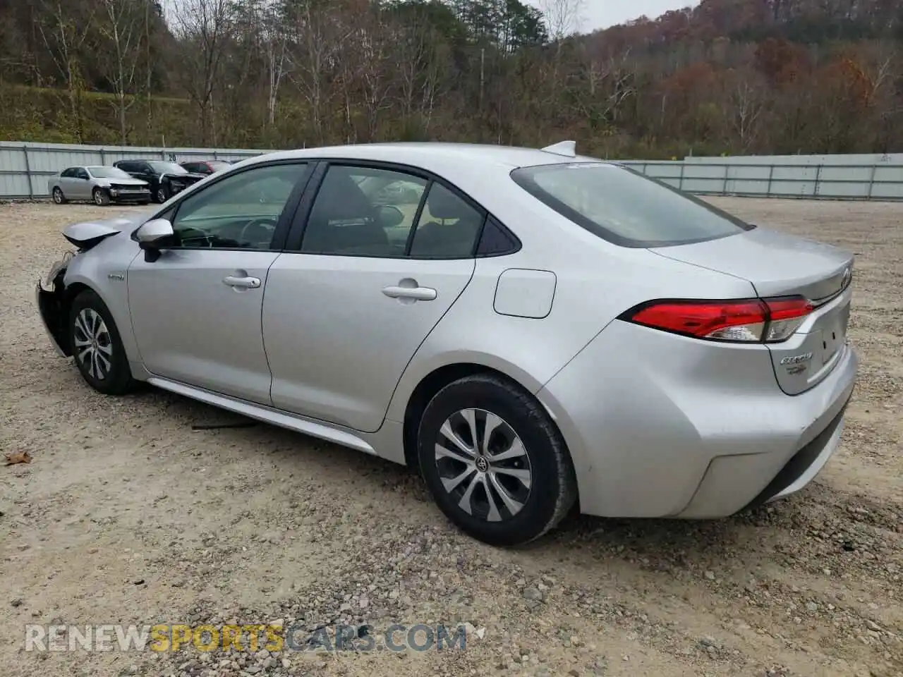 2 Photograph of a damaged car JTDEAMDE2MJ020914 TOYOTA COROLLA 2021