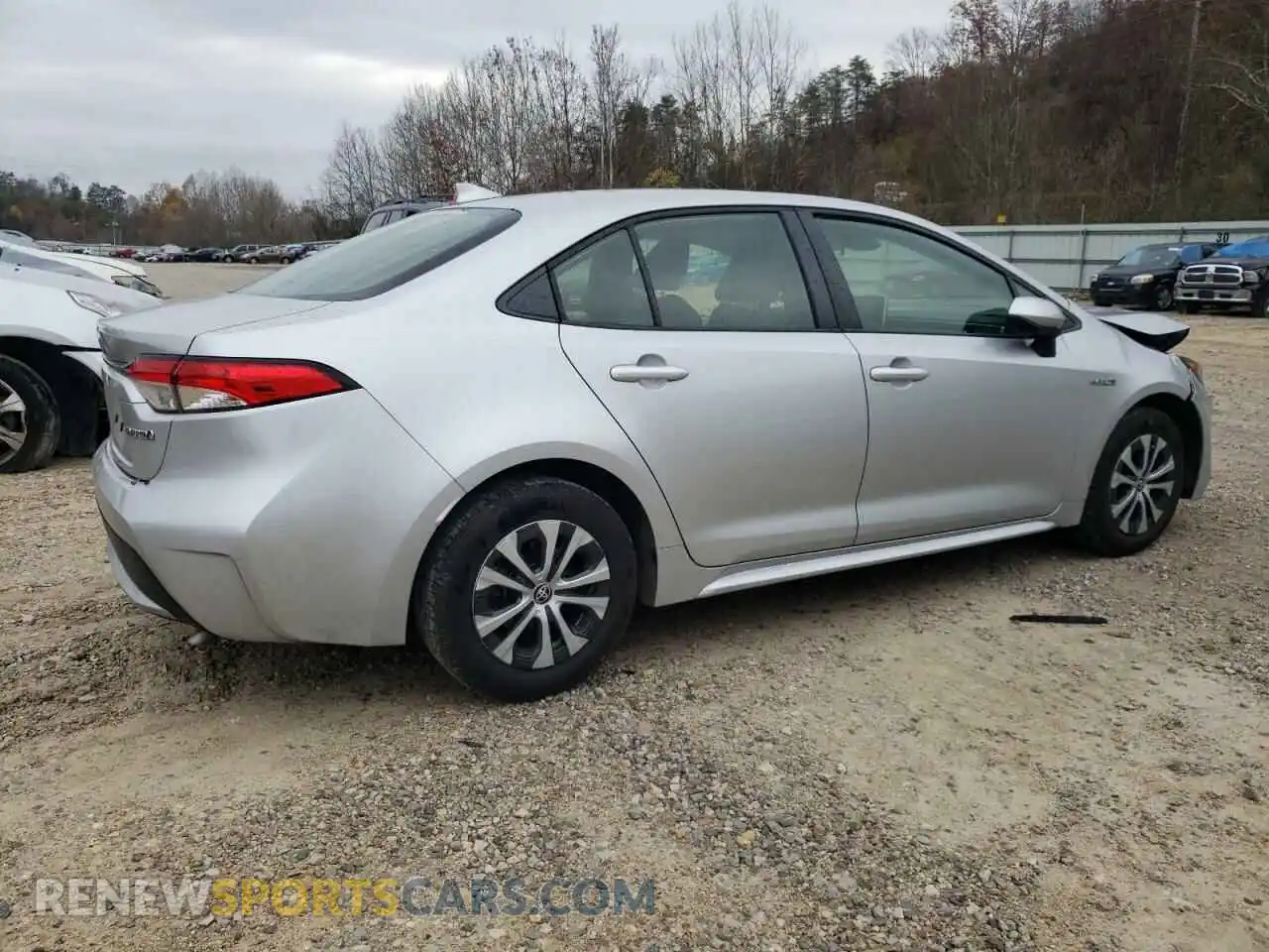 3 Photograph of a damaged car JTDEAMDE2MJ020914 TOYOTA COROLLA 2021