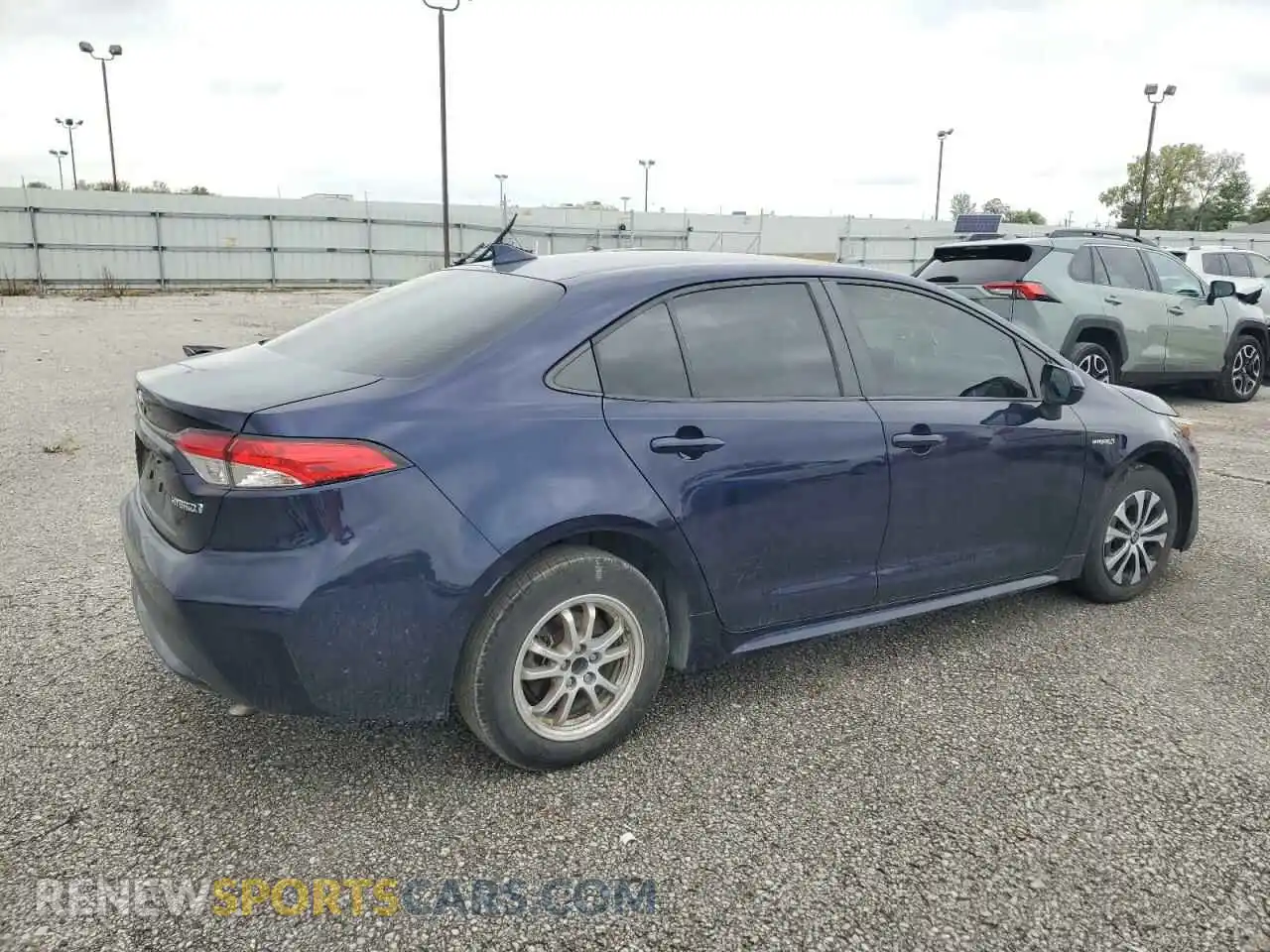 3 Photograph of a damaged car JTDEAMDE3MJ019397 TOYOTA COROLLA 2021