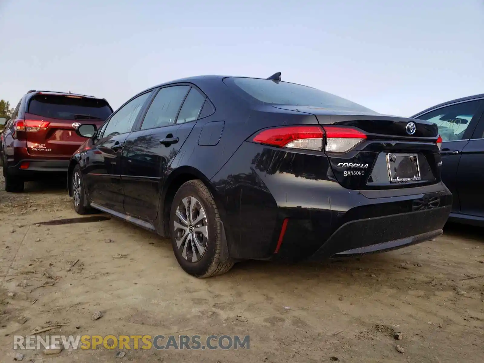3 Photograph of a damaged car JTDEAMDE3MJ028259 TOYOTA COROLLA 2021