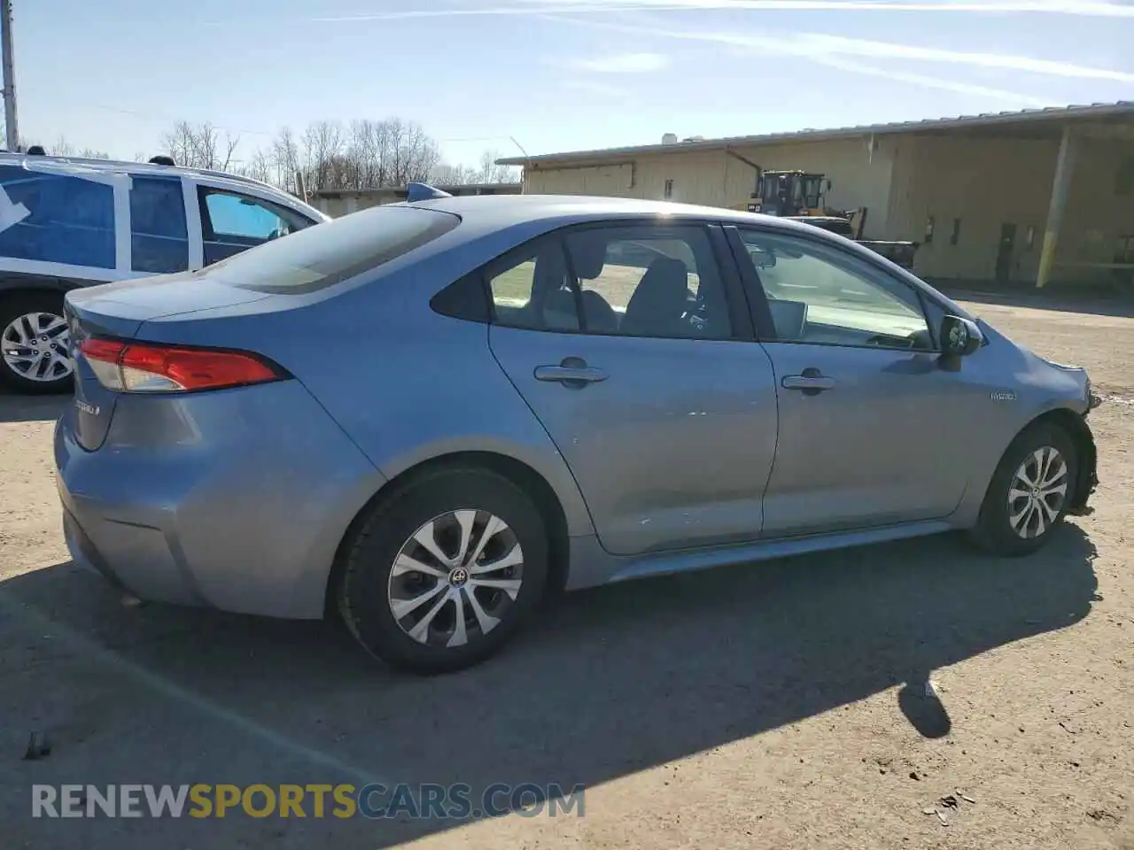 3 Photograph of a damaged car JTDEAMDE4MJ018985 TOYOTA COROLLA 2021