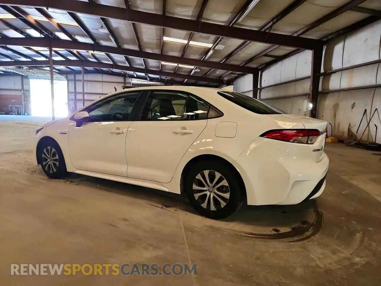2 Photograph of a damaged car JTDEAMDE6MJ022200 TOYOTA COROLLA 2021