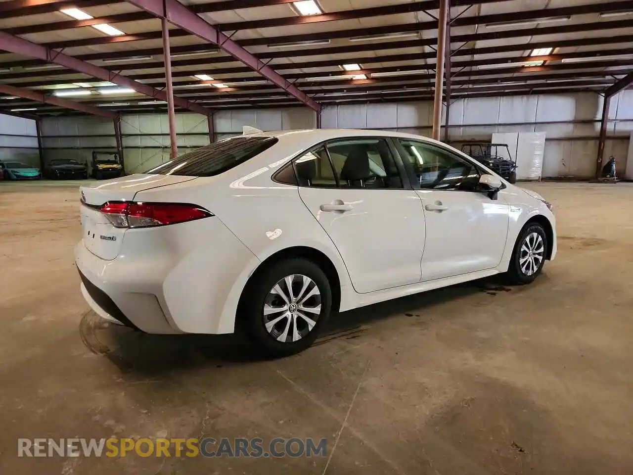 3 Photograph of a damaged car JTDEAMDE6MJ022200 TOYOTA COROLLA 2021