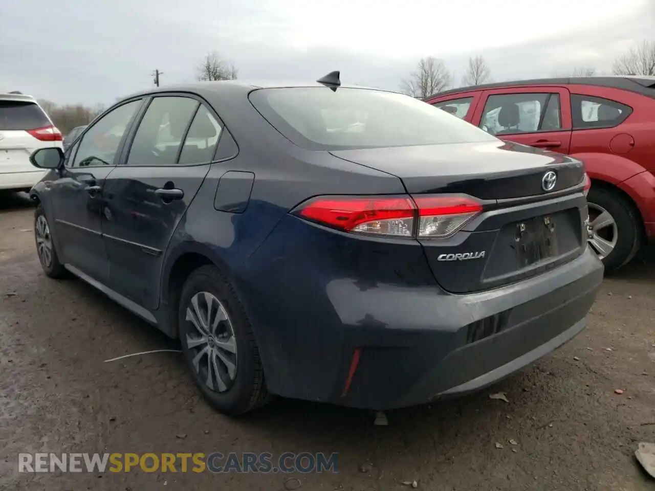 3 Photograph of a damaged car JTDEAMDE7MJ012100 TOYOTA COROLLA 2021