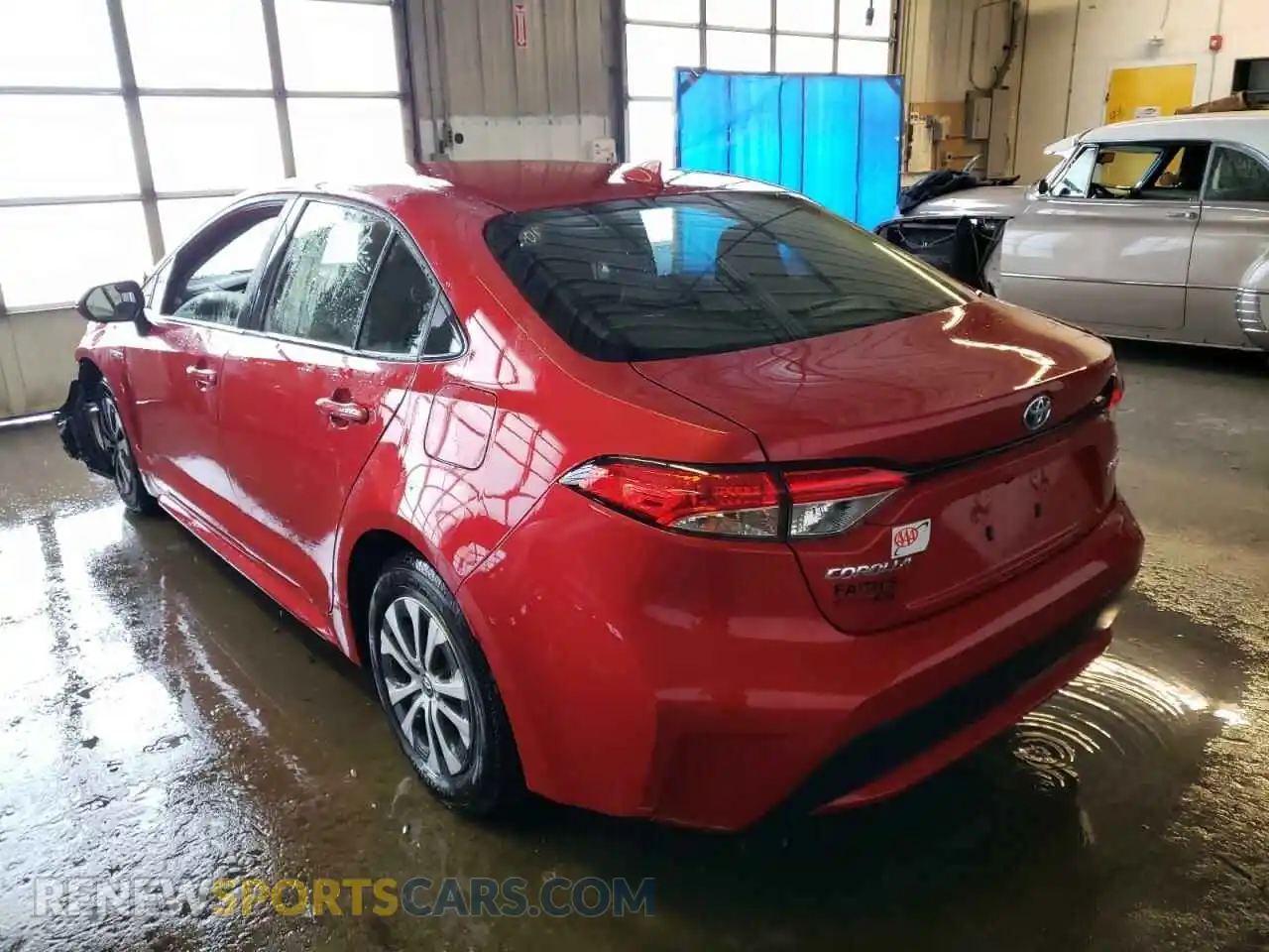 3 Photograph of a damaged car JTDEAMDE7MJ014932 TOYOTA COROLLA 2021
