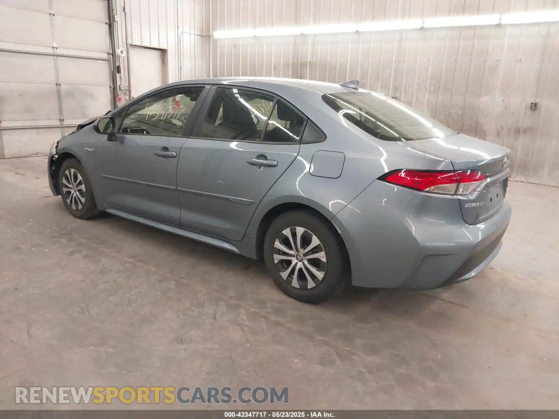 3 fotografías del automóvil dañado JTDEAMDE7MJ033187 TOYOTA COROLLA 2021