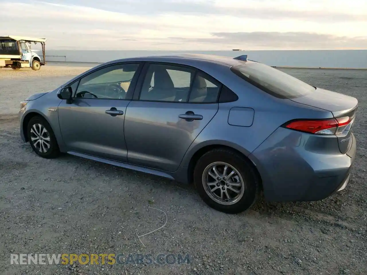 2 Photograph of a damaged car JTDEAMDE8MJ014227 TOYOTA COROLLA 2021
