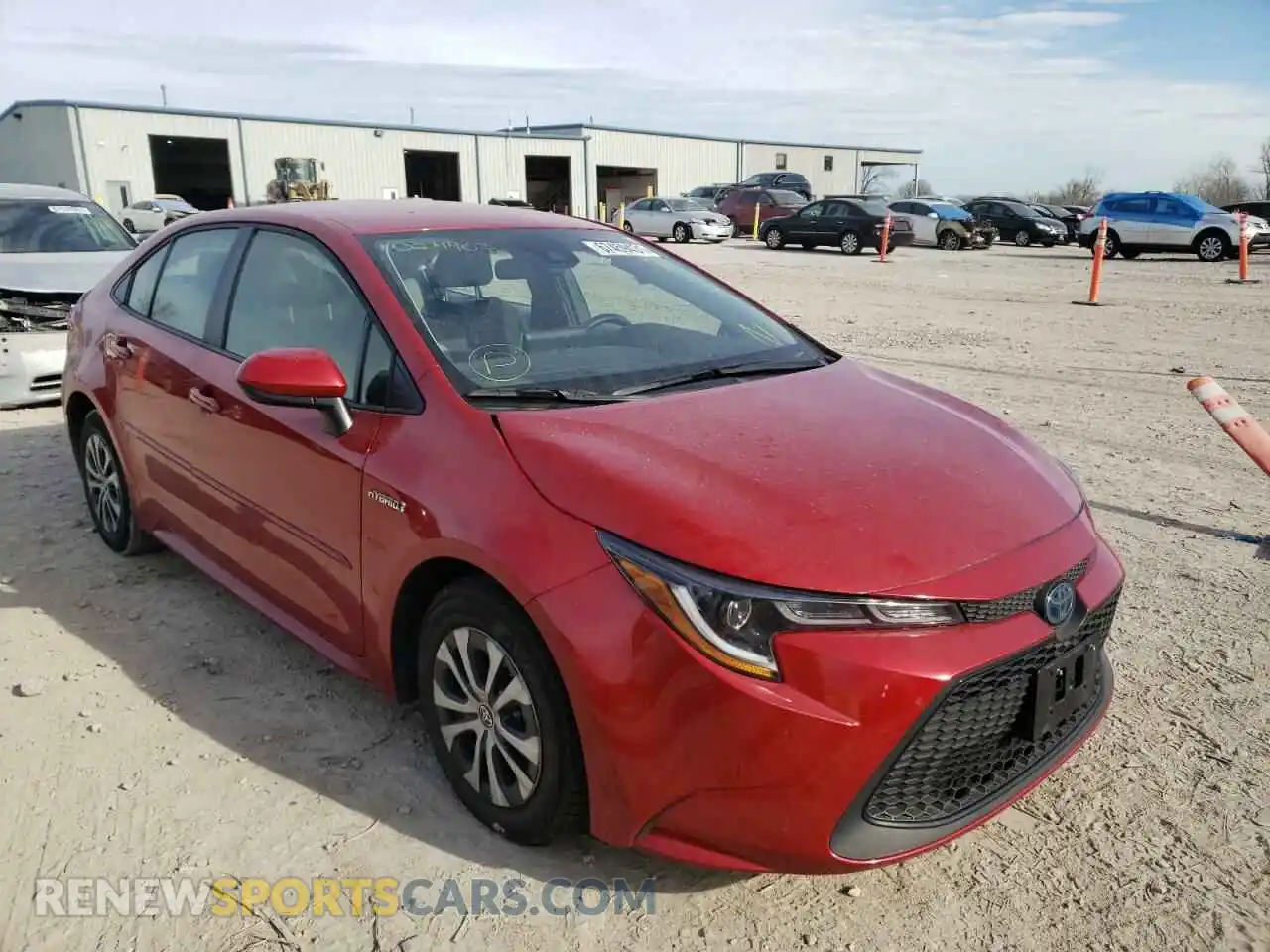 1 fotografías del automóvil dañado JTDEAMDE8MJ024403 TOYOTA COROLLA 2021