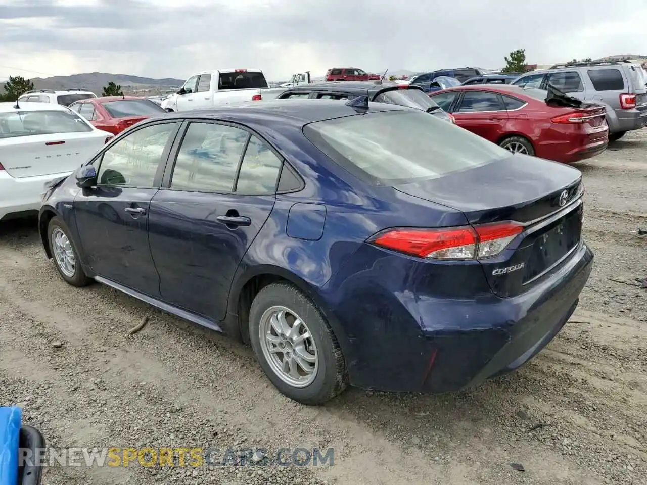 3 Photograph of a damaged car JTDEAMDE9MJ025771 TOYOTA COROLLA 2021
