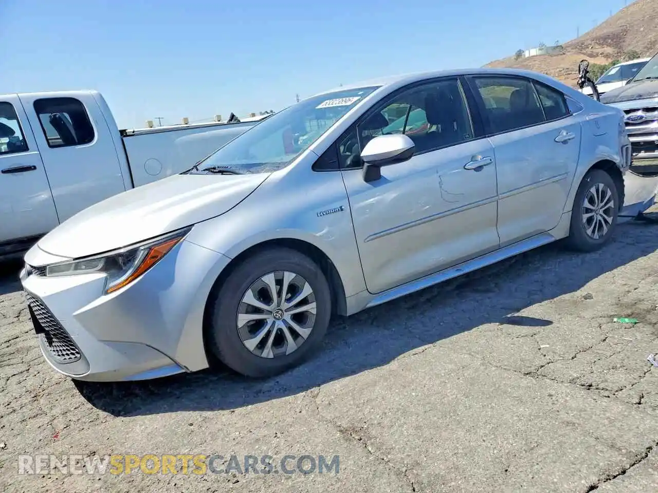 1 fotografías del automóvil dañado JTDEAMDEXMJ001883 TOYOTA COROLLA 2021
