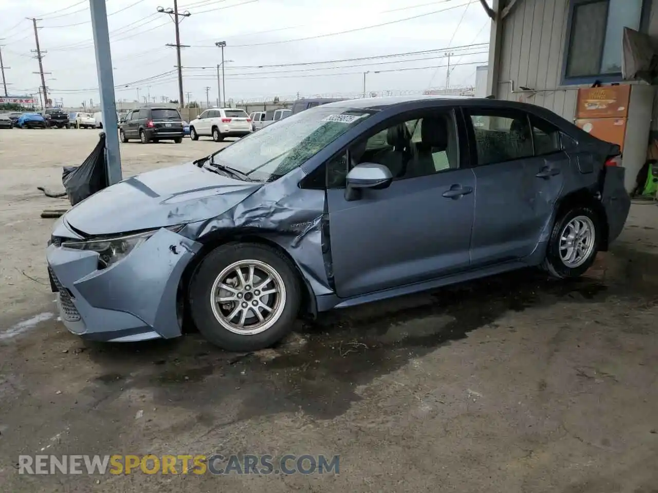 1 Photograph of a damaged car JTDEAMDEXMJ002080 TOYOTA COROLLA 2021