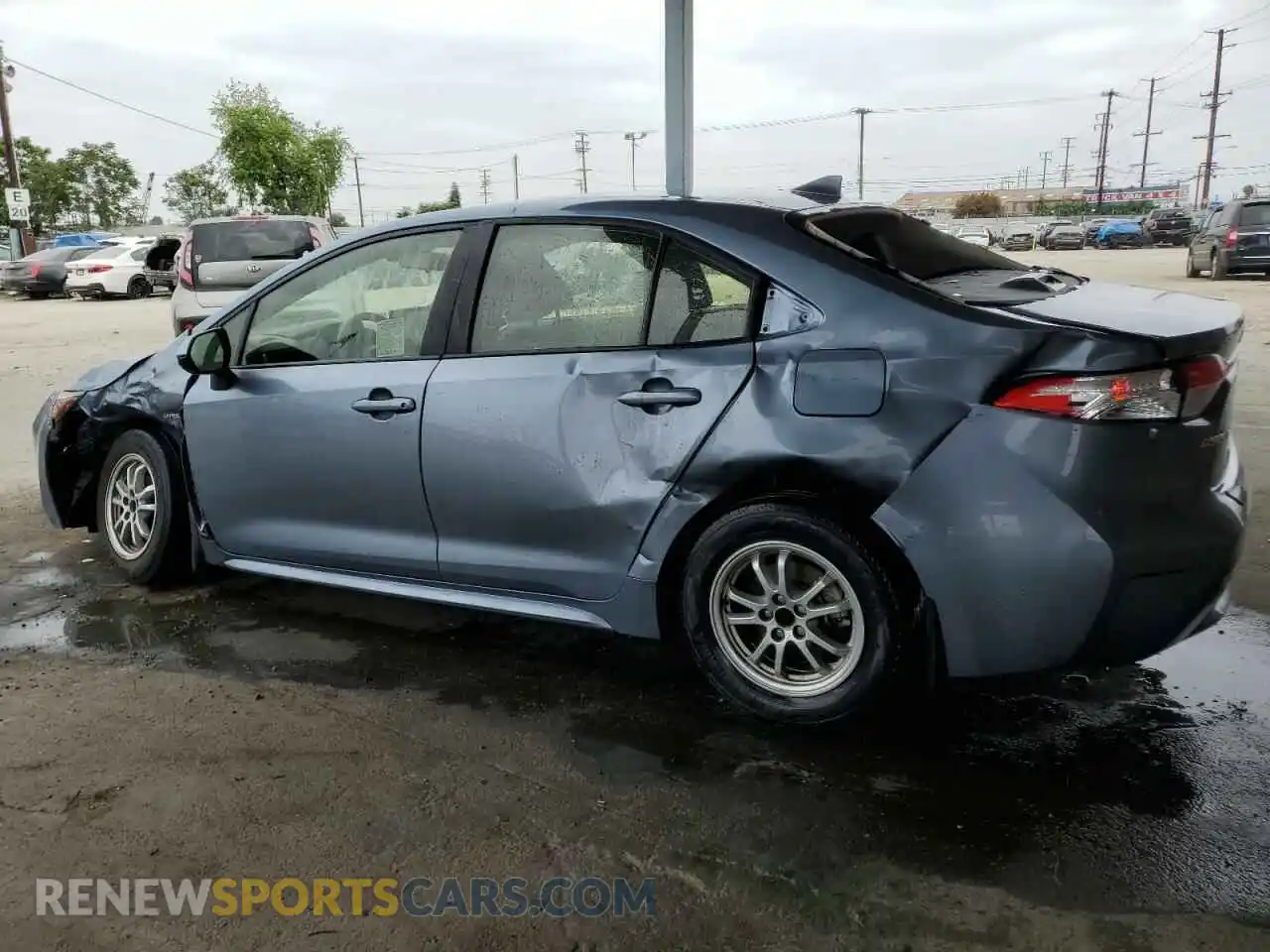 2 Photograph of a damaged car JTDEAMDEXMJ002080 TOYOTA COROLLA 2021