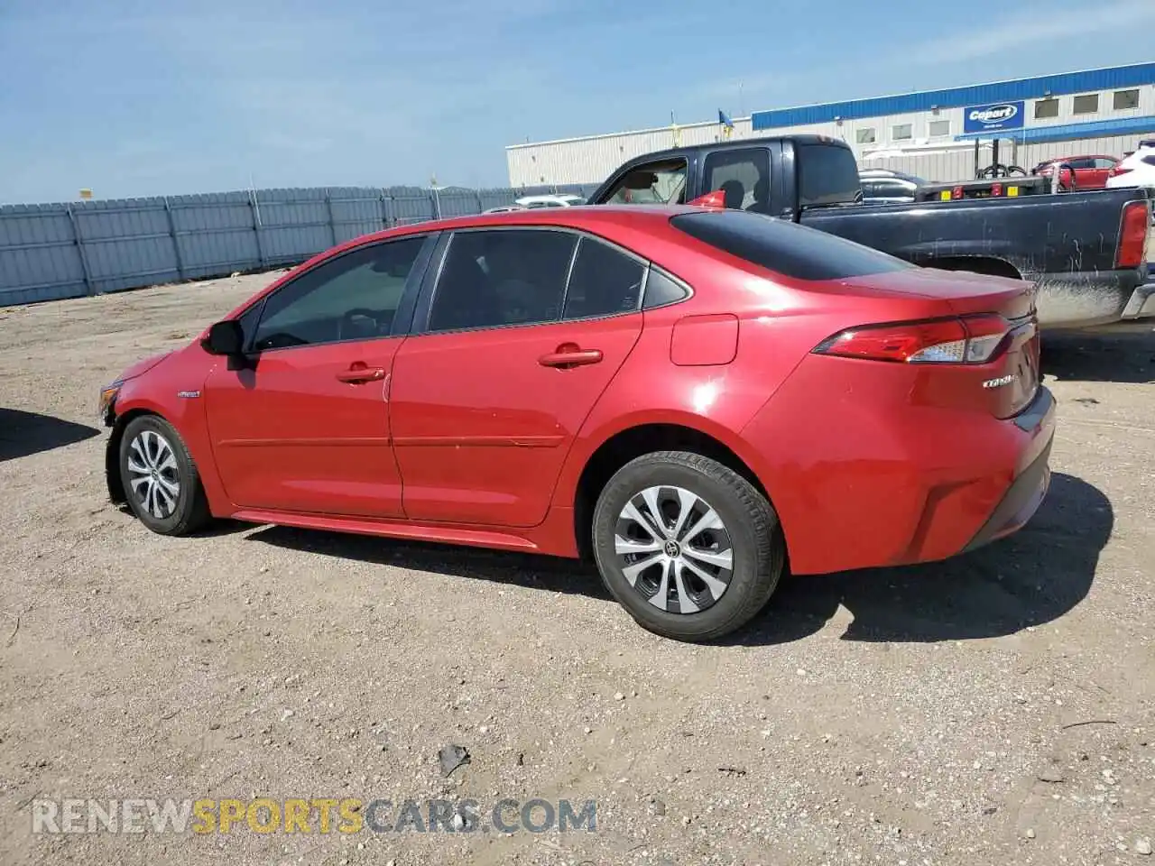 2 Photograph of a damaged car JTDEAMDEXMJ002242 TOYOTA COROLLA 2021