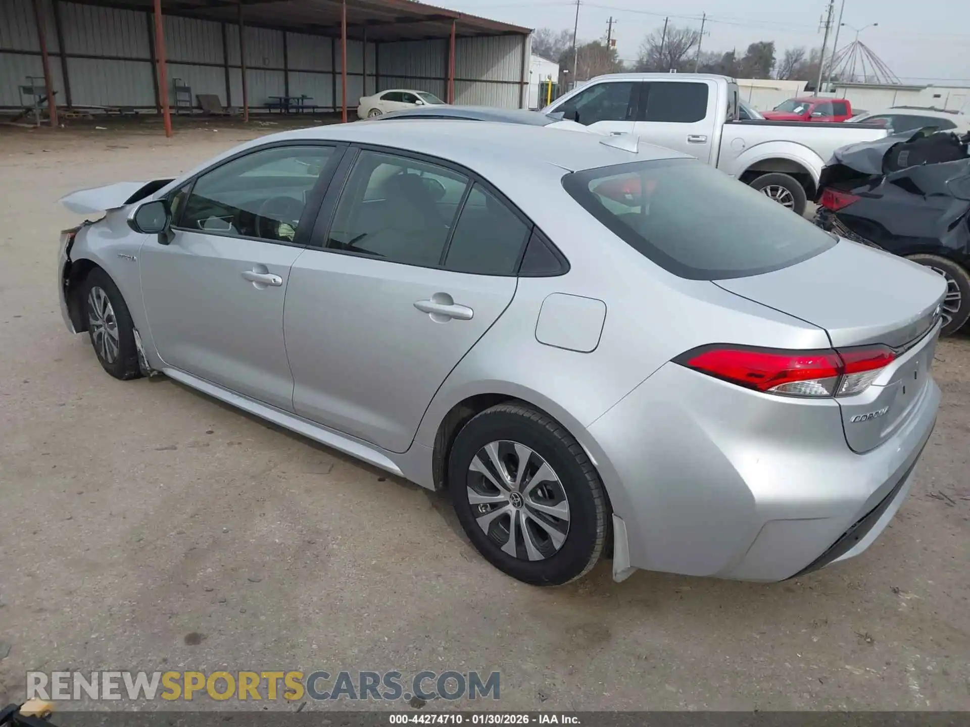 3 Photograph of a damaged car JTDEAMDEXMJ004461 TOYOTA COROLLA 2021