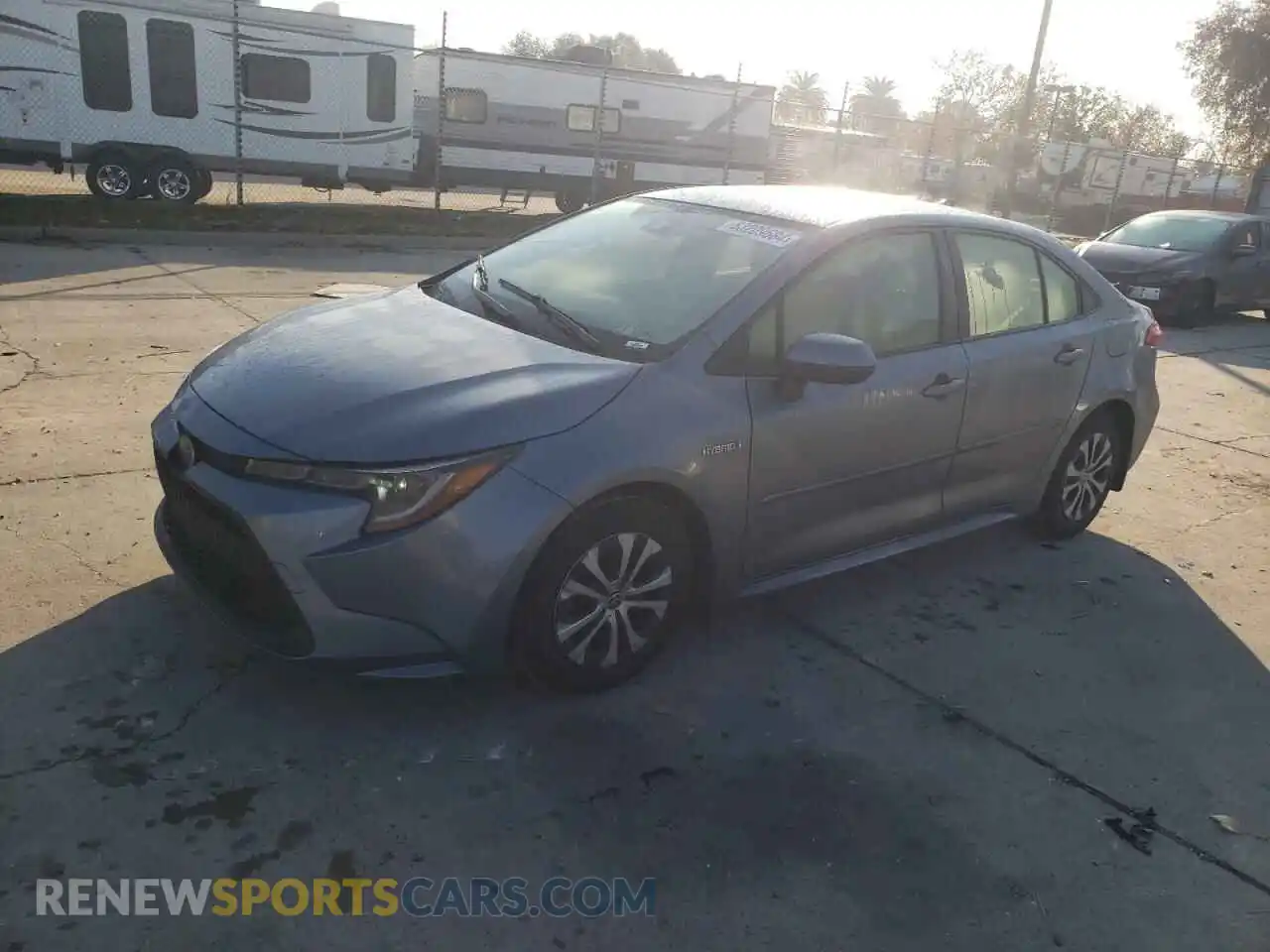 1 Photograph of a damaged car JTDEAMDEXMJ005769 TOYOTA COROLLA 2021