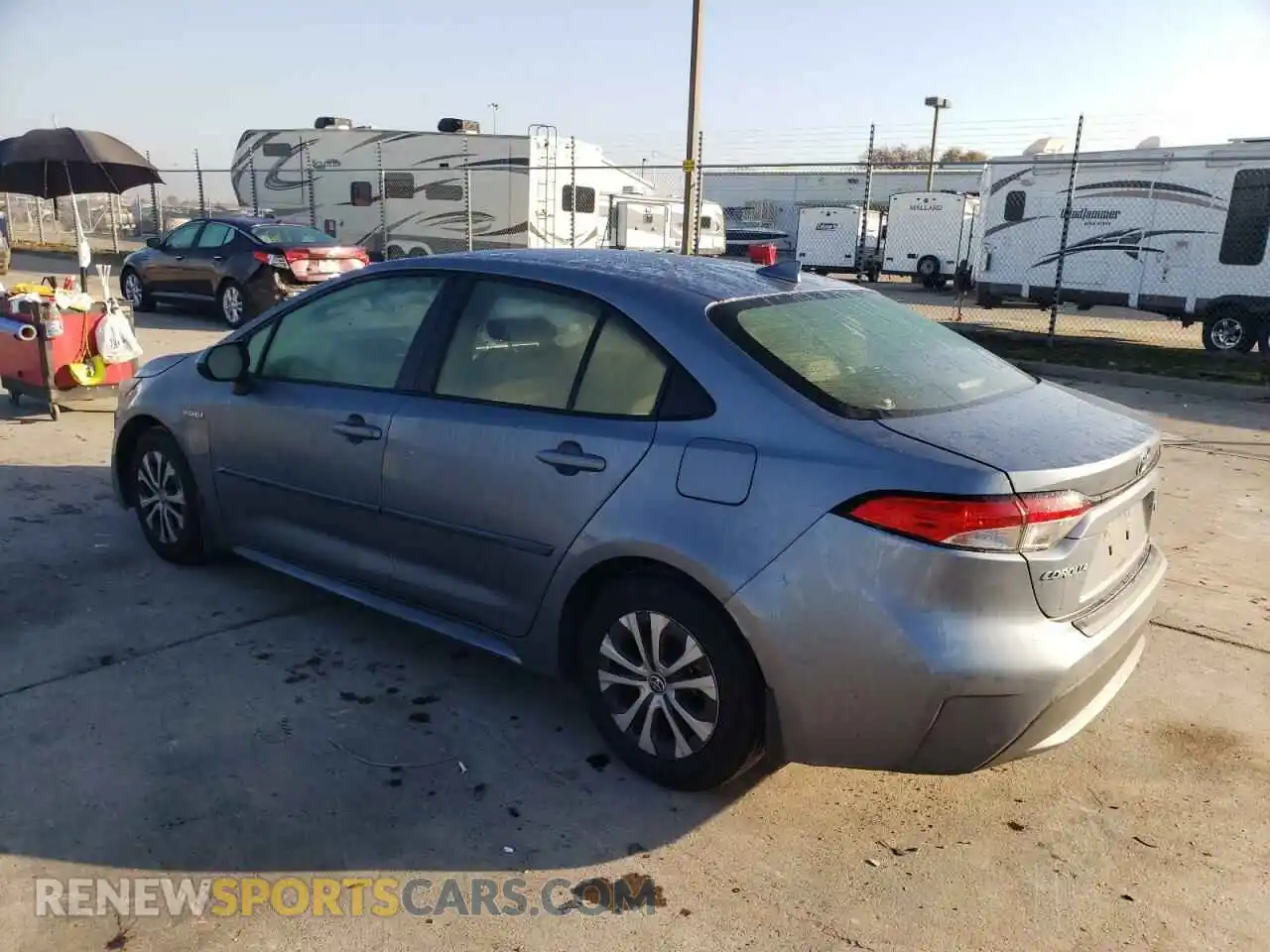 2 Photograph of a damaged car JTDEAMDEXMJ005769 TOYOTA COROLLA 2021