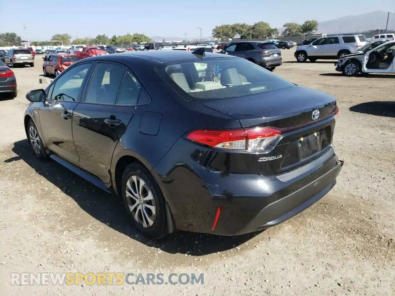 3 Photograph of a damaged car JTDEAMDEXMJ007523 TOYOTA COROLLA 2021