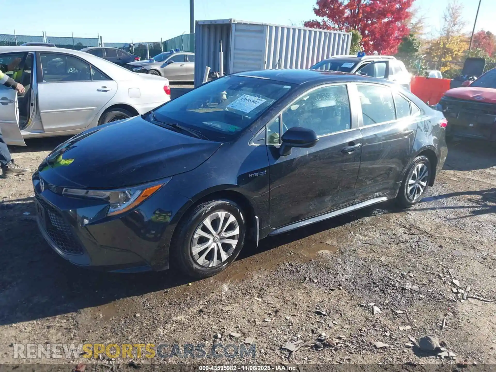 2 Photograph of a damaged car JTDEAMDEXMJ009742 TOYOTA COROLLA 2021